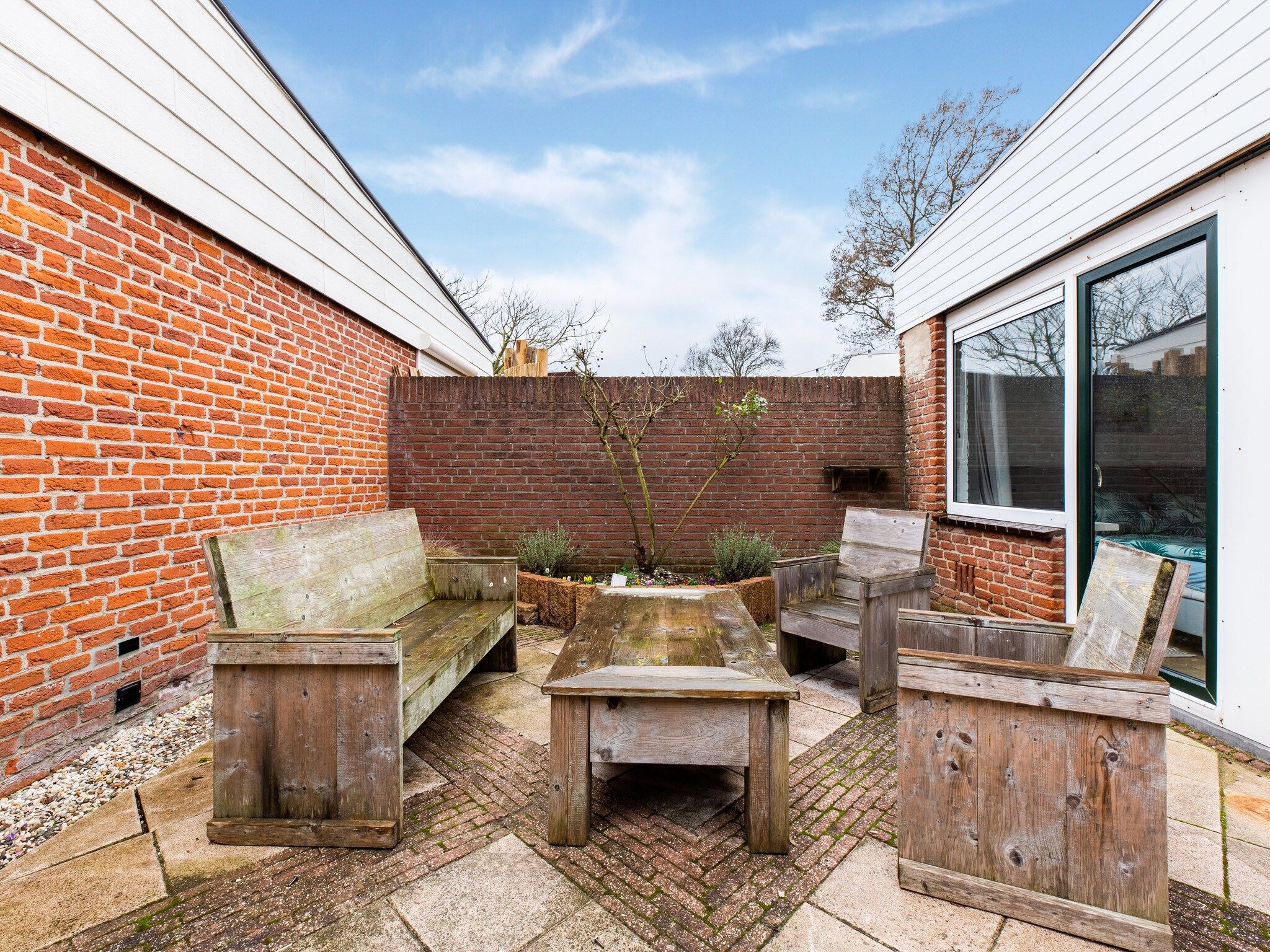 Het terras van De Tulp in Noordwijkerhout