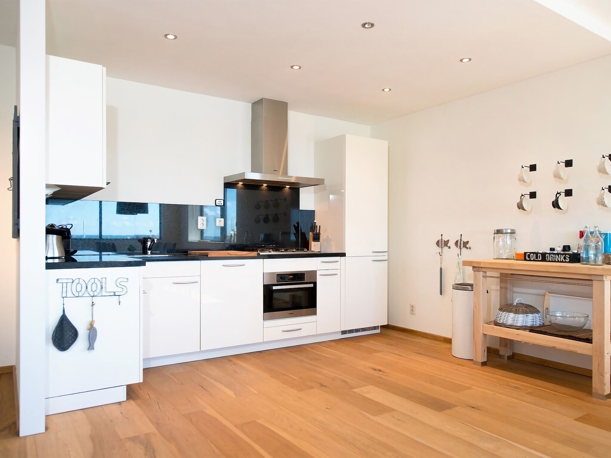 De keuken van Scheveningen Harbour 36 in Den Haag