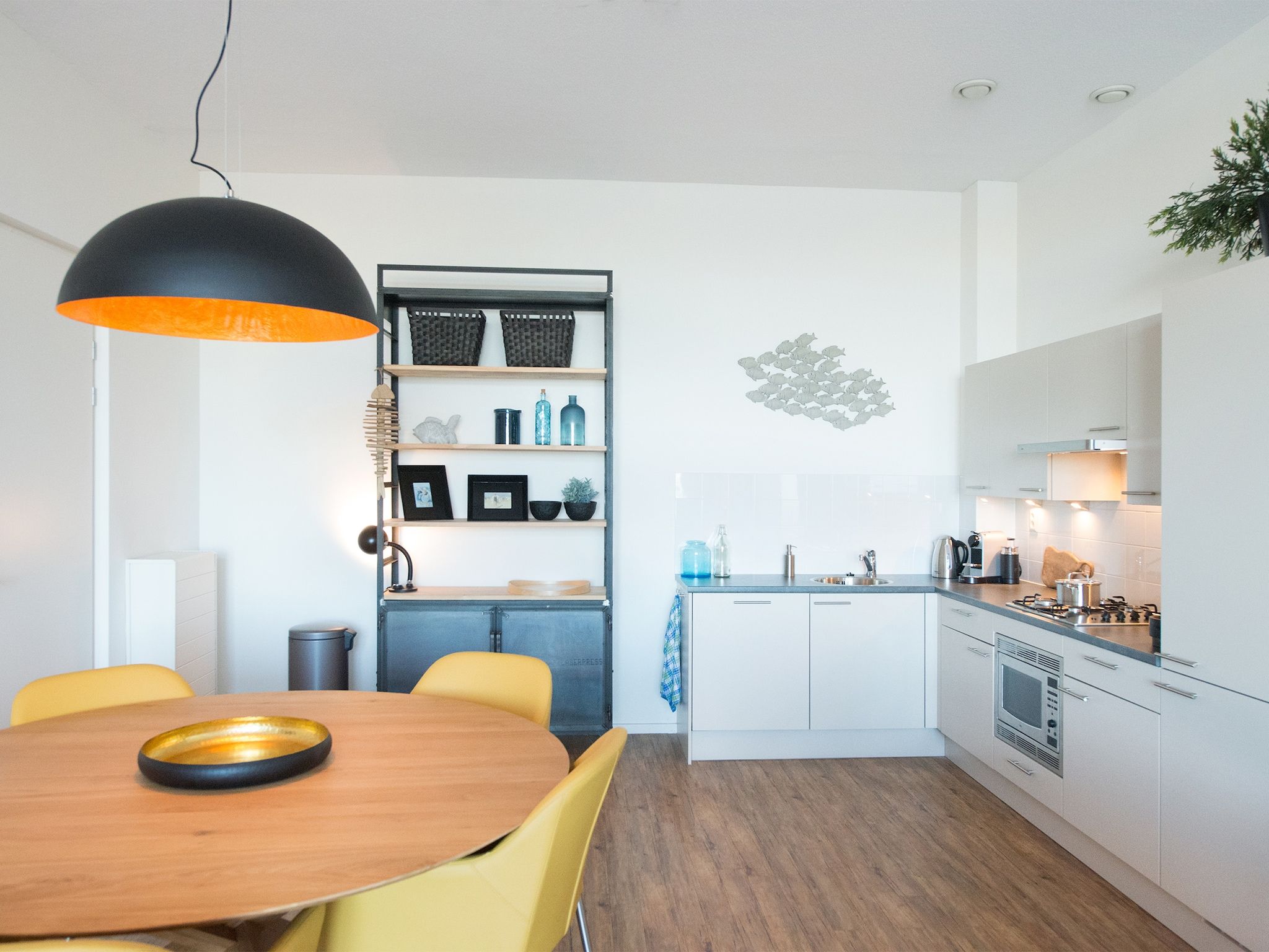 De keuken van Scheveningen Harbour 54 in Den Haag