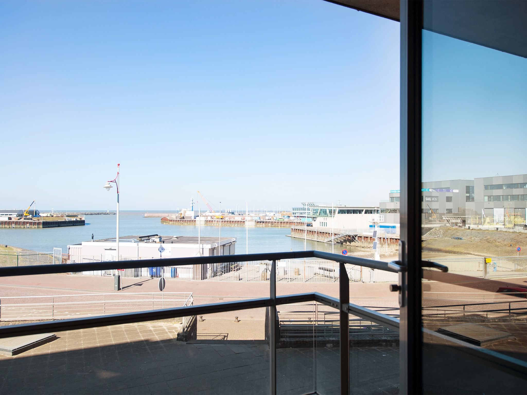 Het uitzicht vanaf Scheveningen Harbour 58 in Den Haag