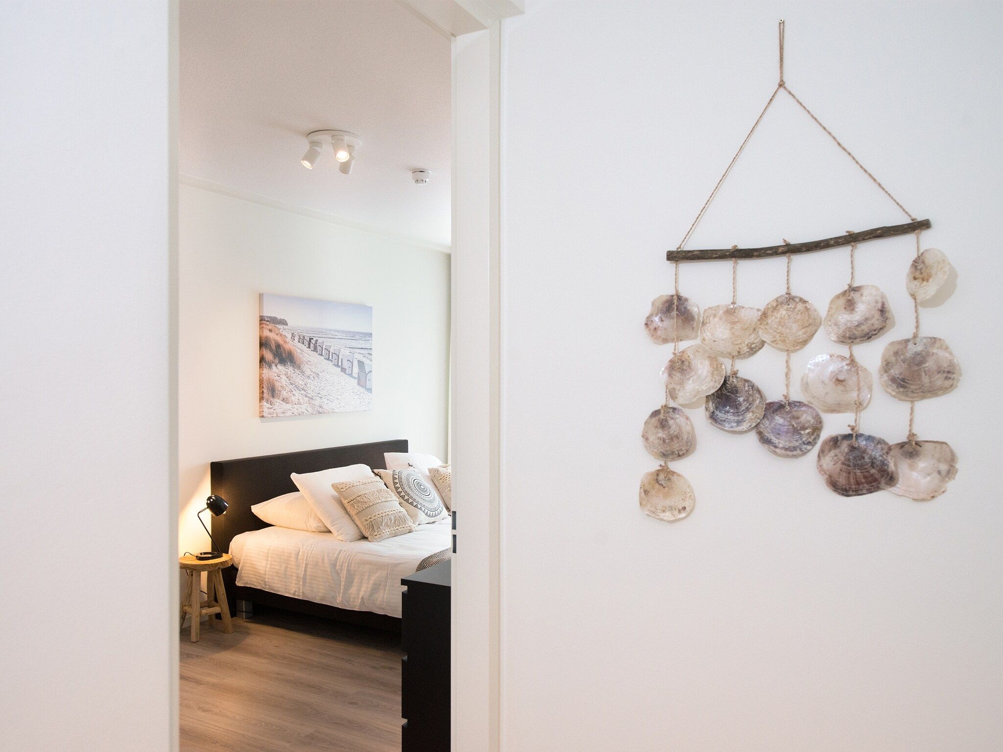 Een slaapkamer van Scheveningen Harbour 70 in Den Haag