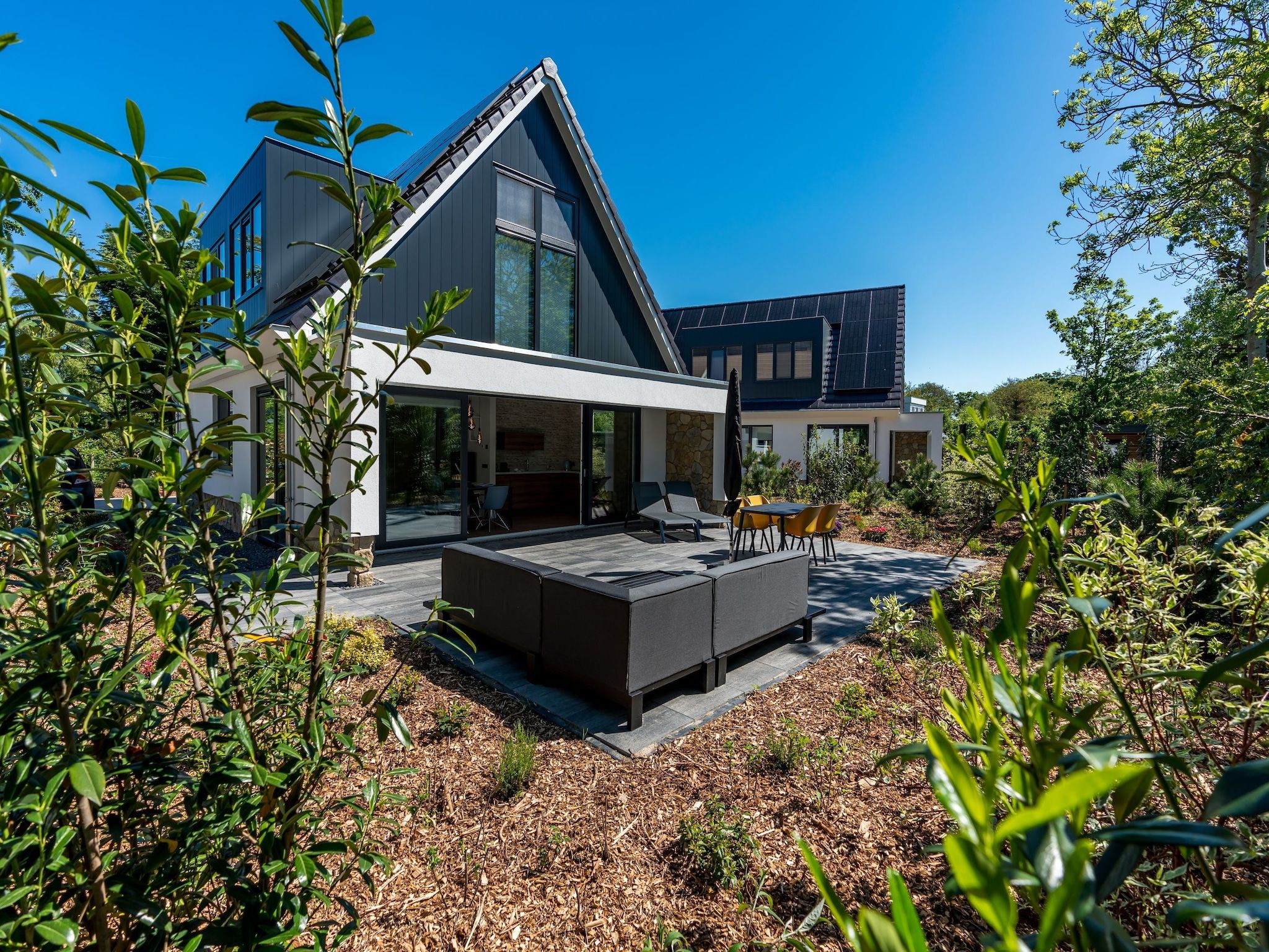 De buitenkant van De Grauwe Kiekendief Wellness in Den Burg