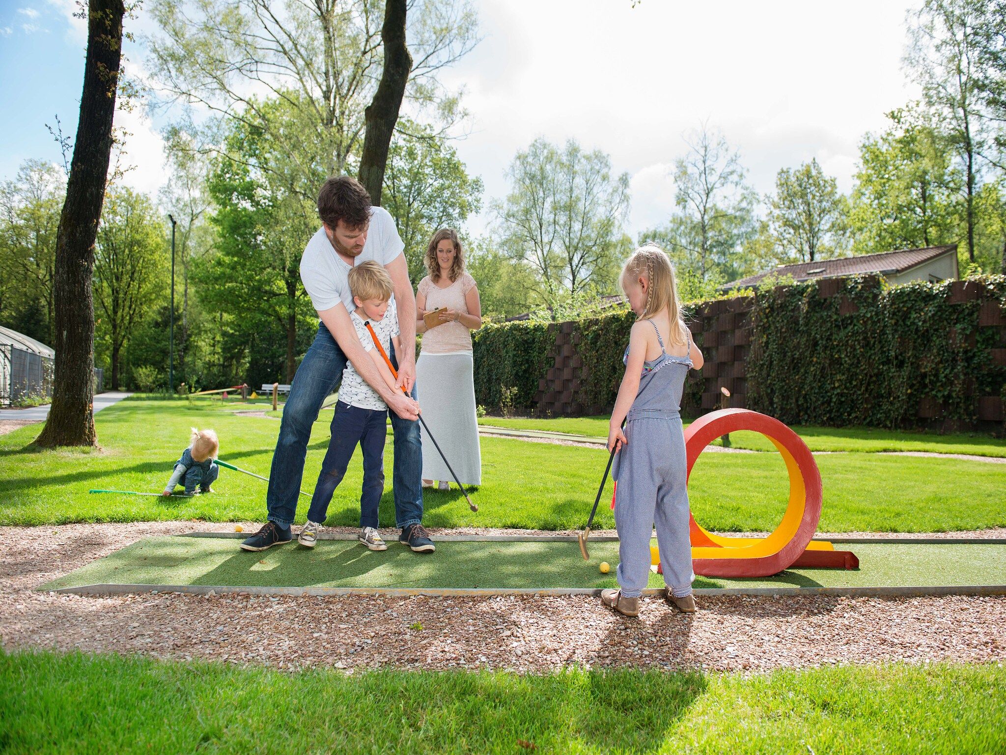 Parkfaciliteiten bij Bungalowpark Hoenderloo 6 in Hoenderloo