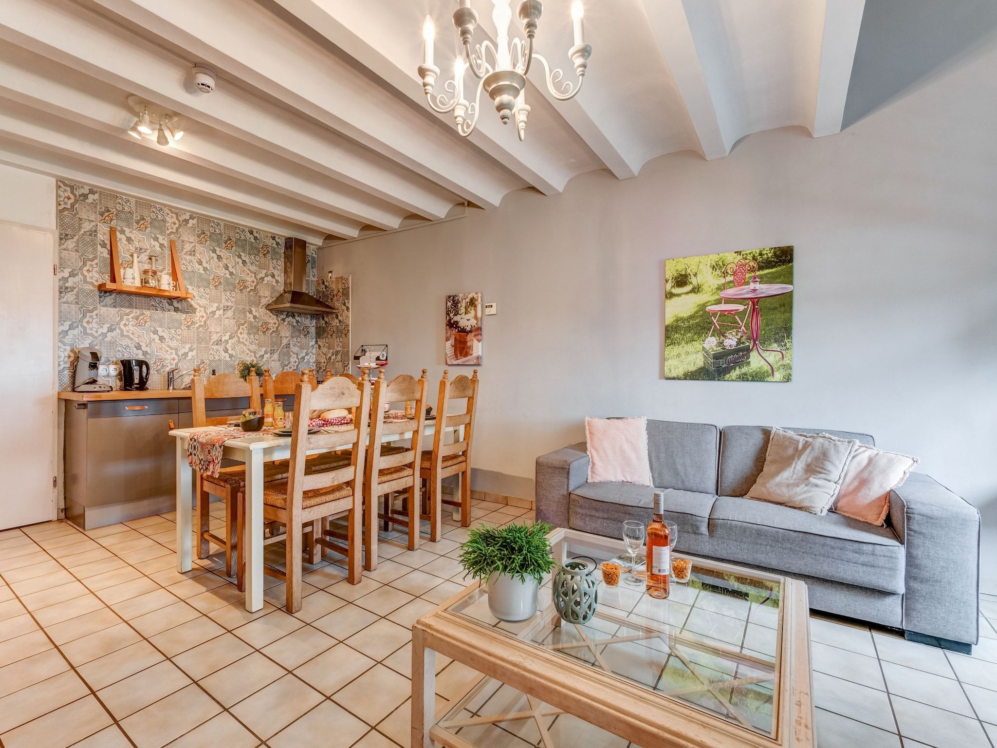 De woonkamer van Valleyview Cottages - NR15 in Ubachsberg