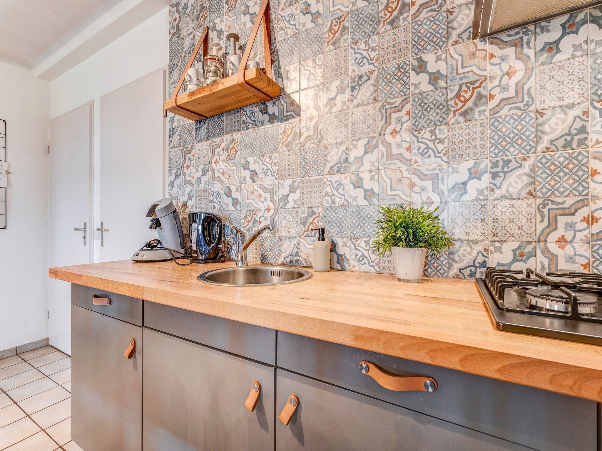 De keuken van Valleyview Cottages - NR15 in Ubachsberg