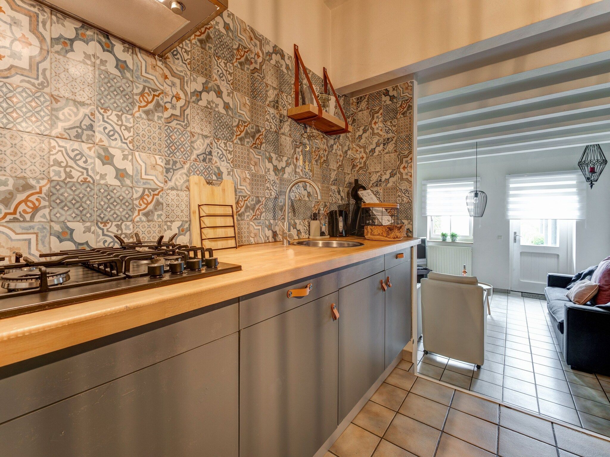 De keuken van Valleyview Cottages - NR12 in Voerendaal