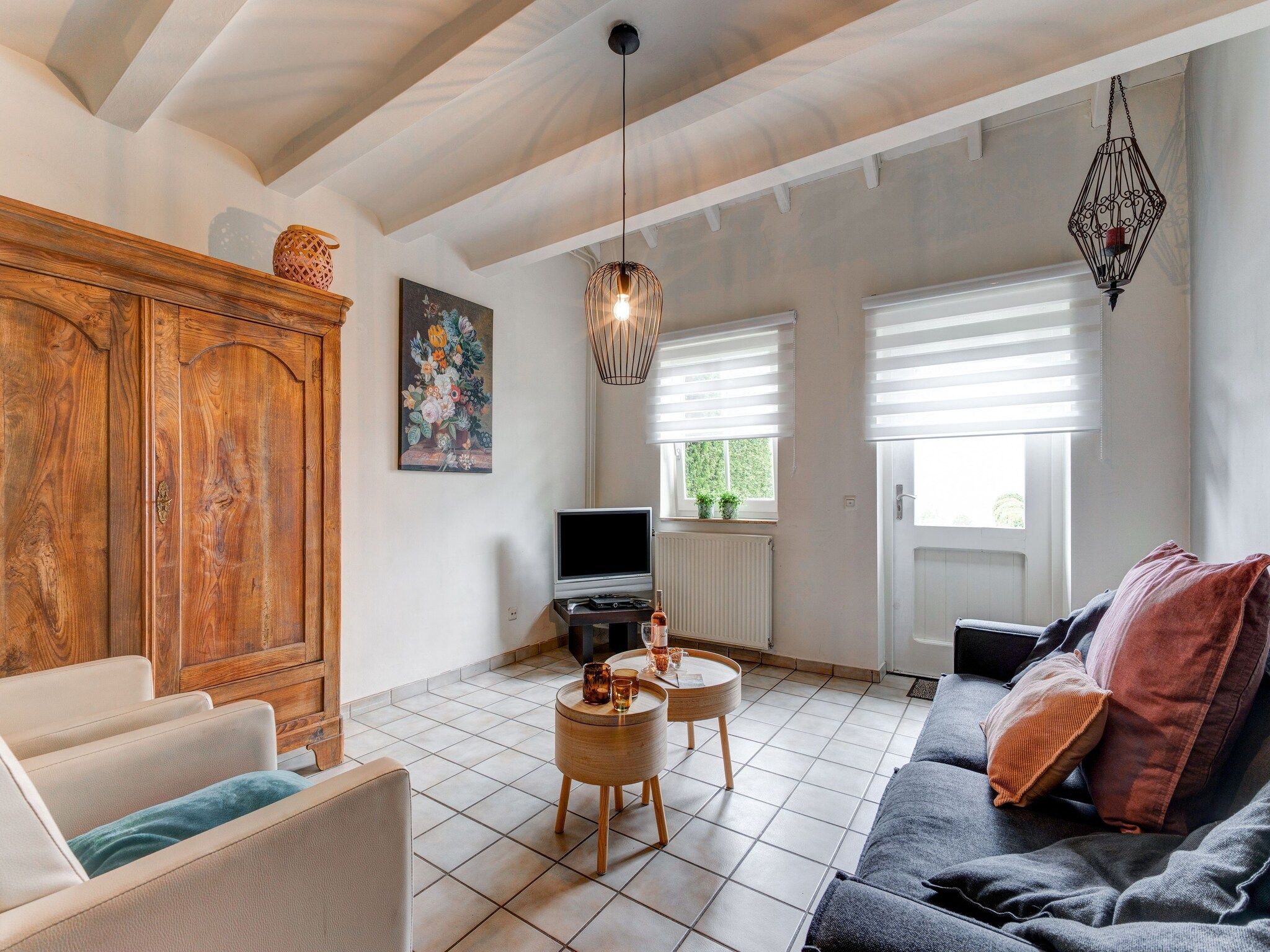 De woonkamer van Valleyview Cottages - NR12 in Voerendaal