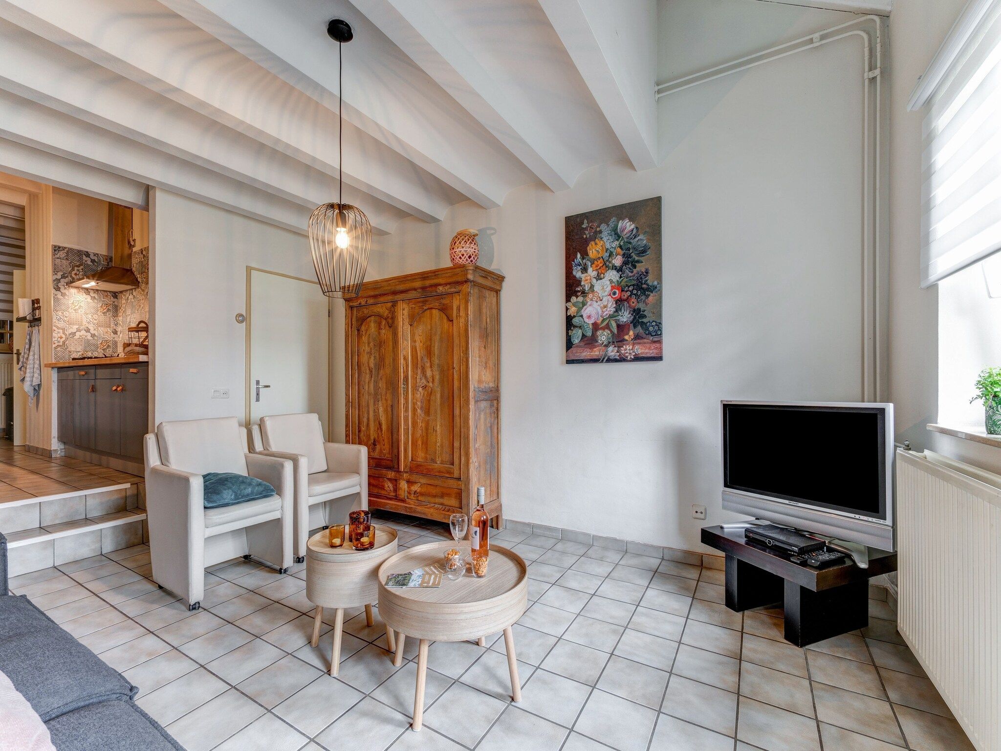 De woonkamer van Valleyview Cottages - NR12 in Voerendaal