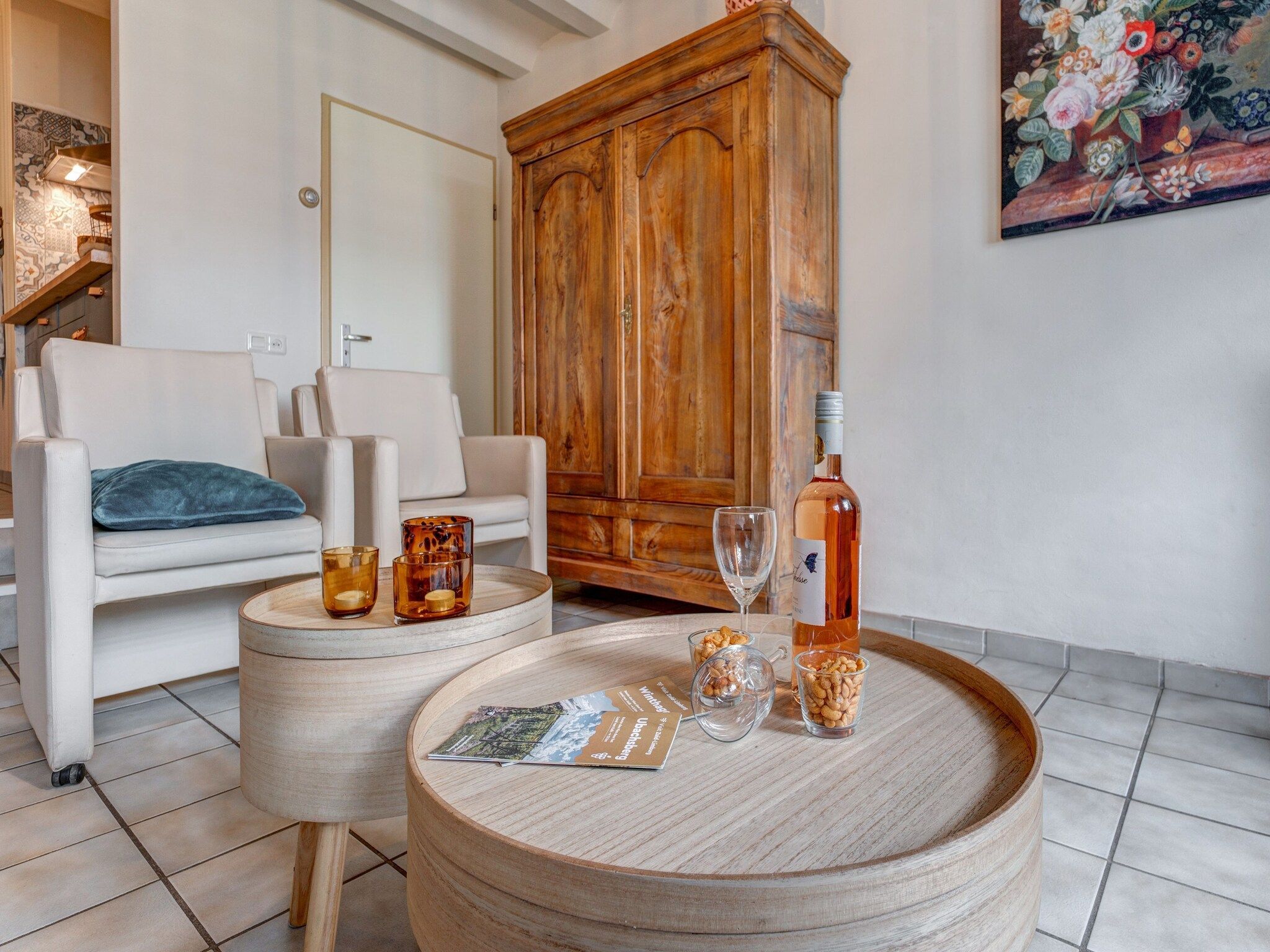 De woonkamer van Valleyview Cottages - NR12 in Voerendaal