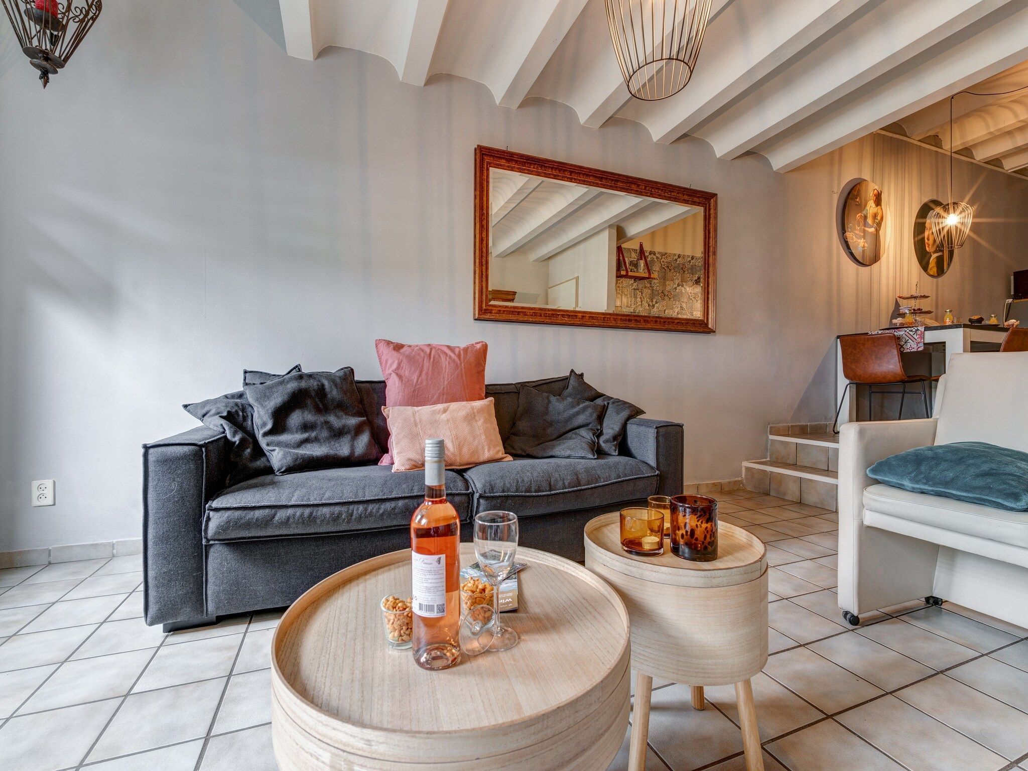 De woonkamer van Valleyview Cottages - NR12 in Voerendaal