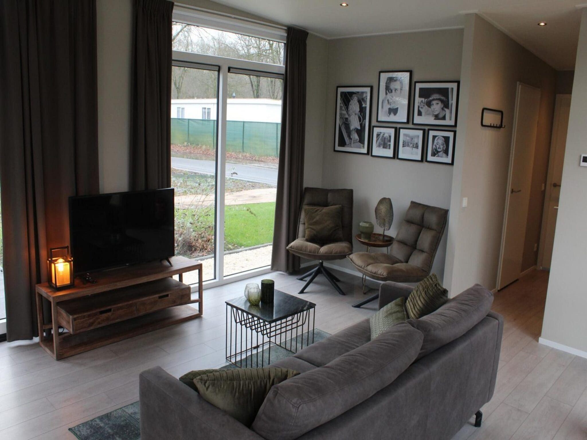 De woonkamer van Just Nature 4 in Kaatsheuvel