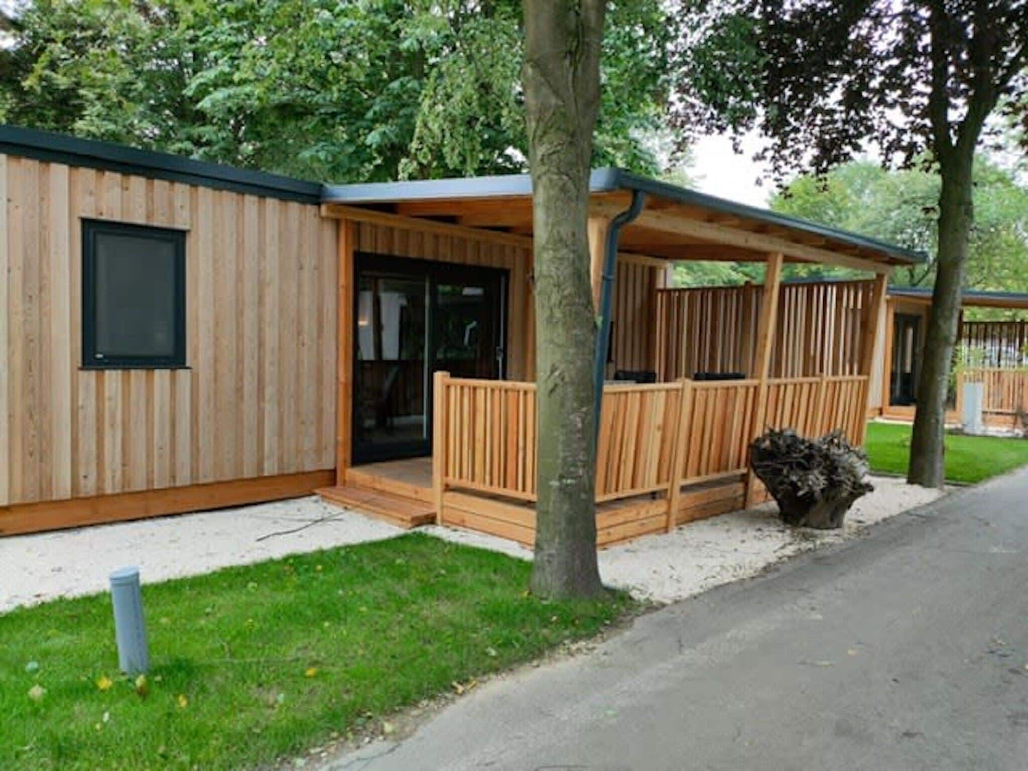 De buitenkant van Cottage 4 in Kaatsheuvel