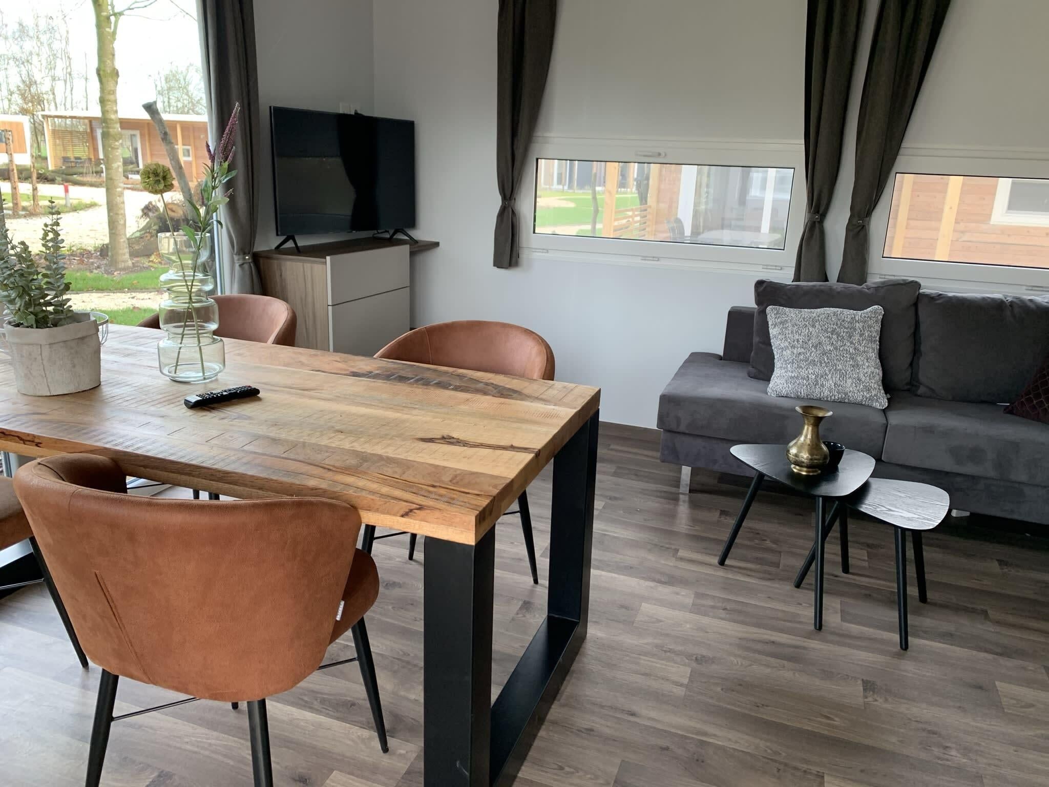De woonkamer van Cottage 4 in Kaatsheuvel