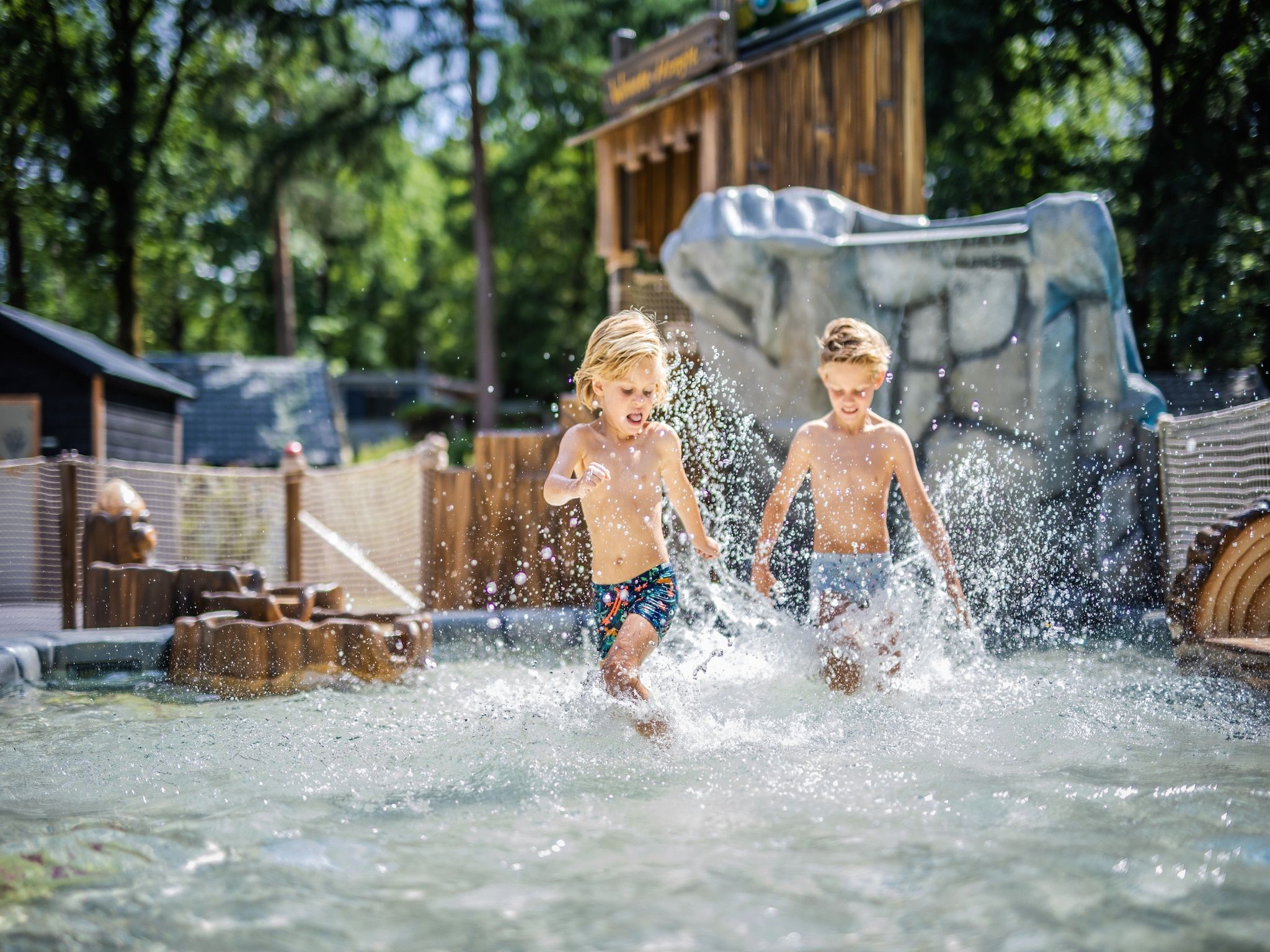 Parkfaciliteiten bij Vakantiepark De Rimboe & De Woeste Hoogte 13 in Hoenderloo