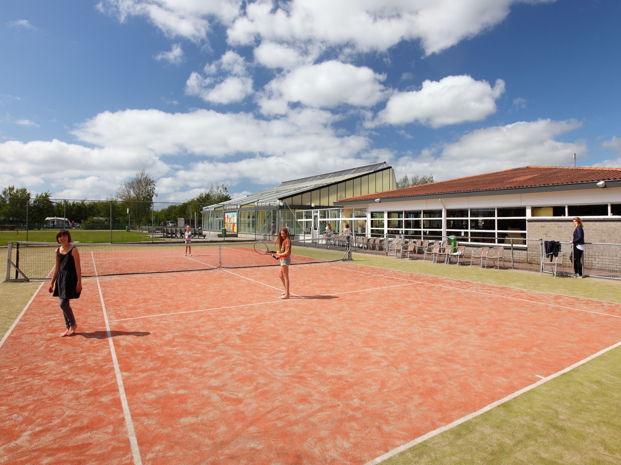 Parkfaciliteiten bij Vakantiepark Callassande 4 in Callantsoog