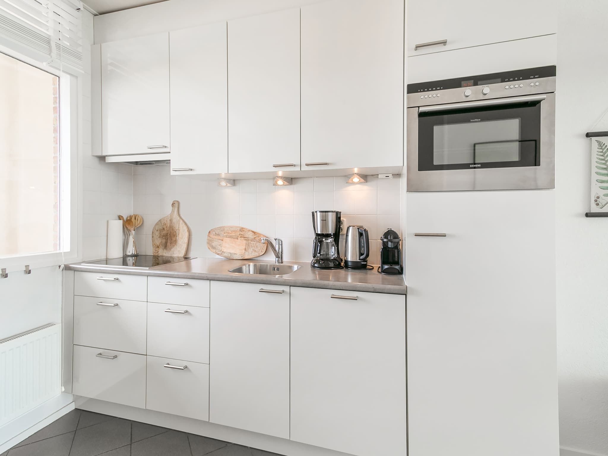 De keuken van Vitamine Zee in Egmond aan Zee