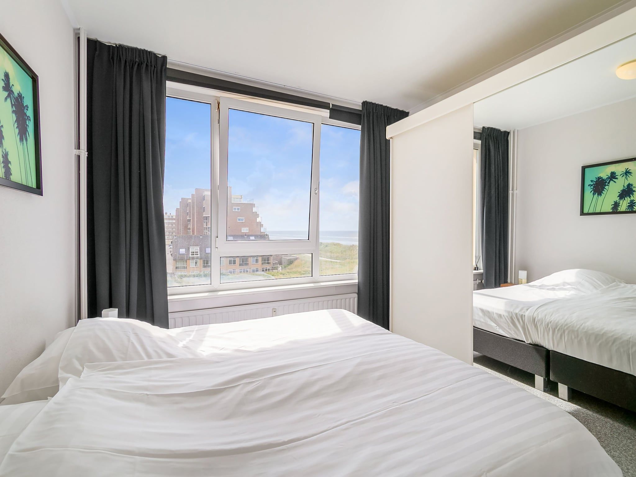 Een slaapkamer van Vitamine Zee in Egmond aan Zee