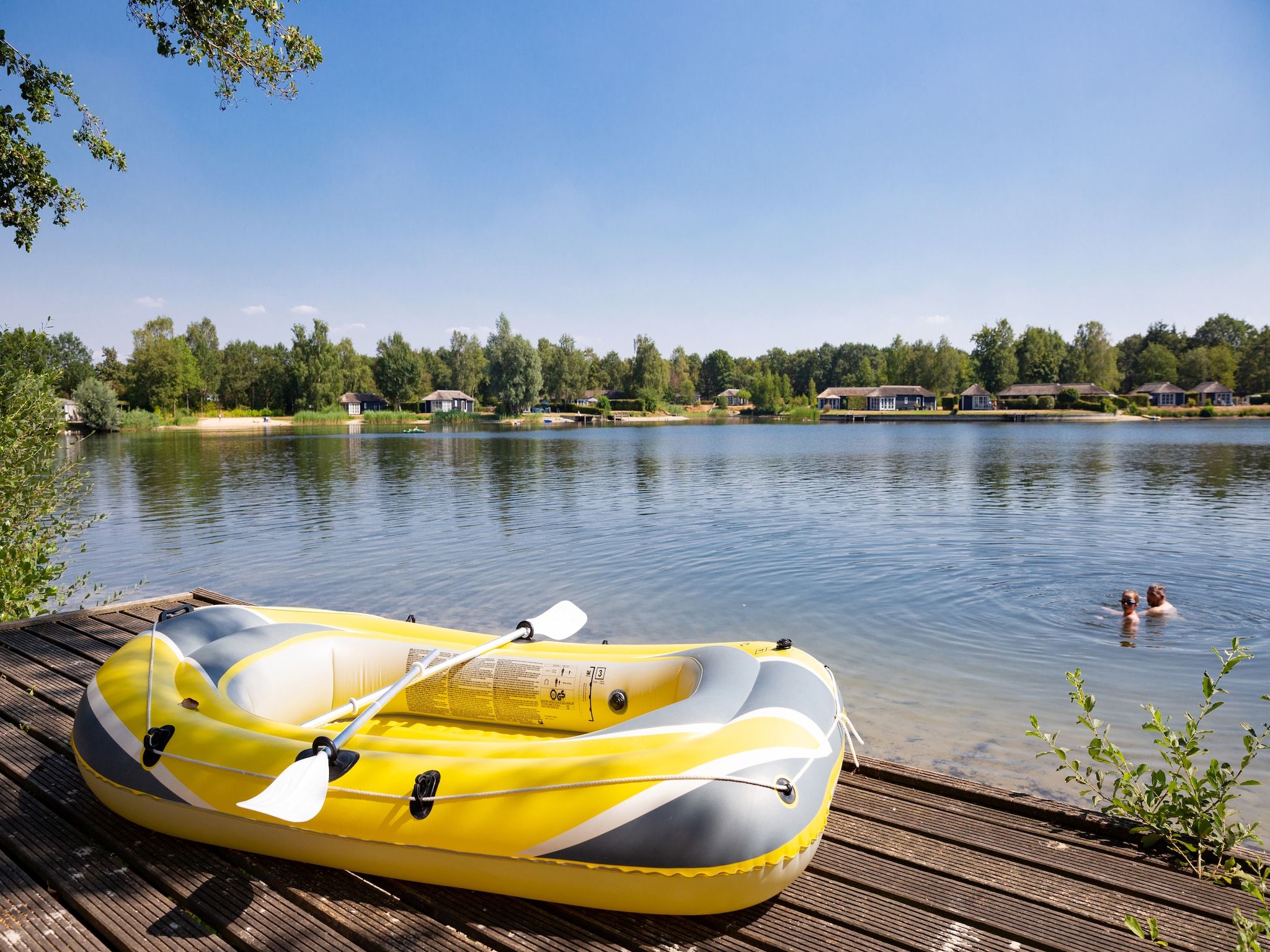 Parkfaciliteiten bij Recreatiepark Tolplas 17 in Hoge Hexel
