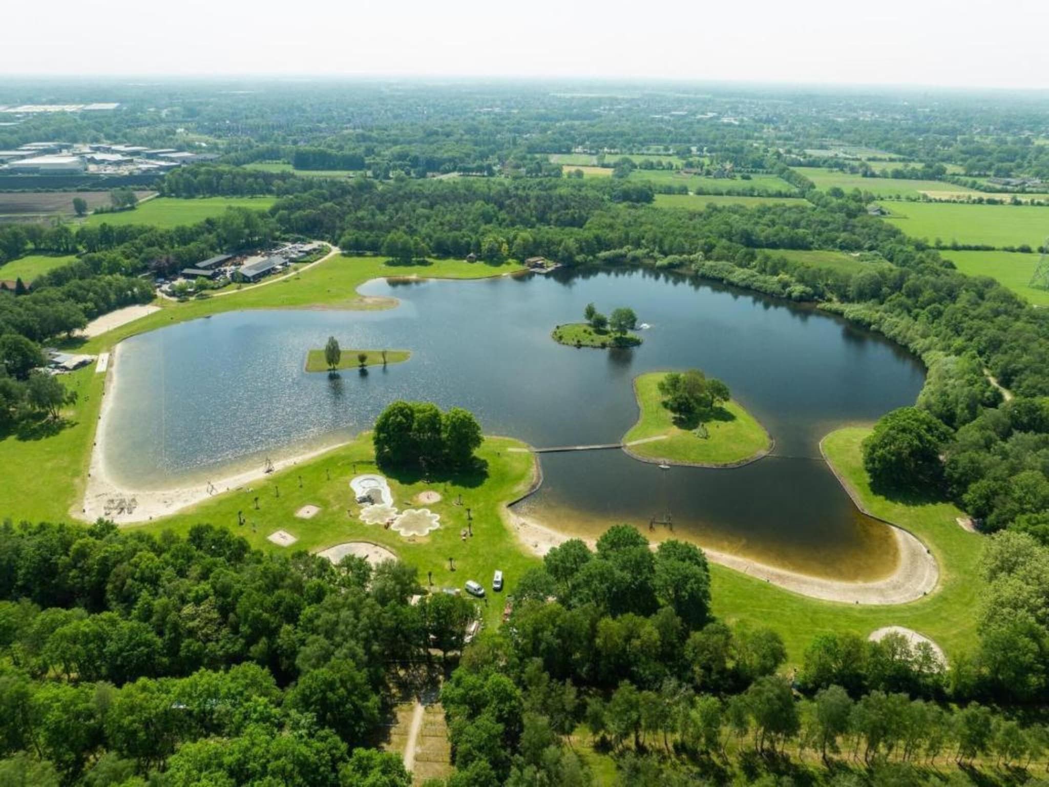 De omgeving van Recreatiepark Tolplas 17 in Hoge Hexel