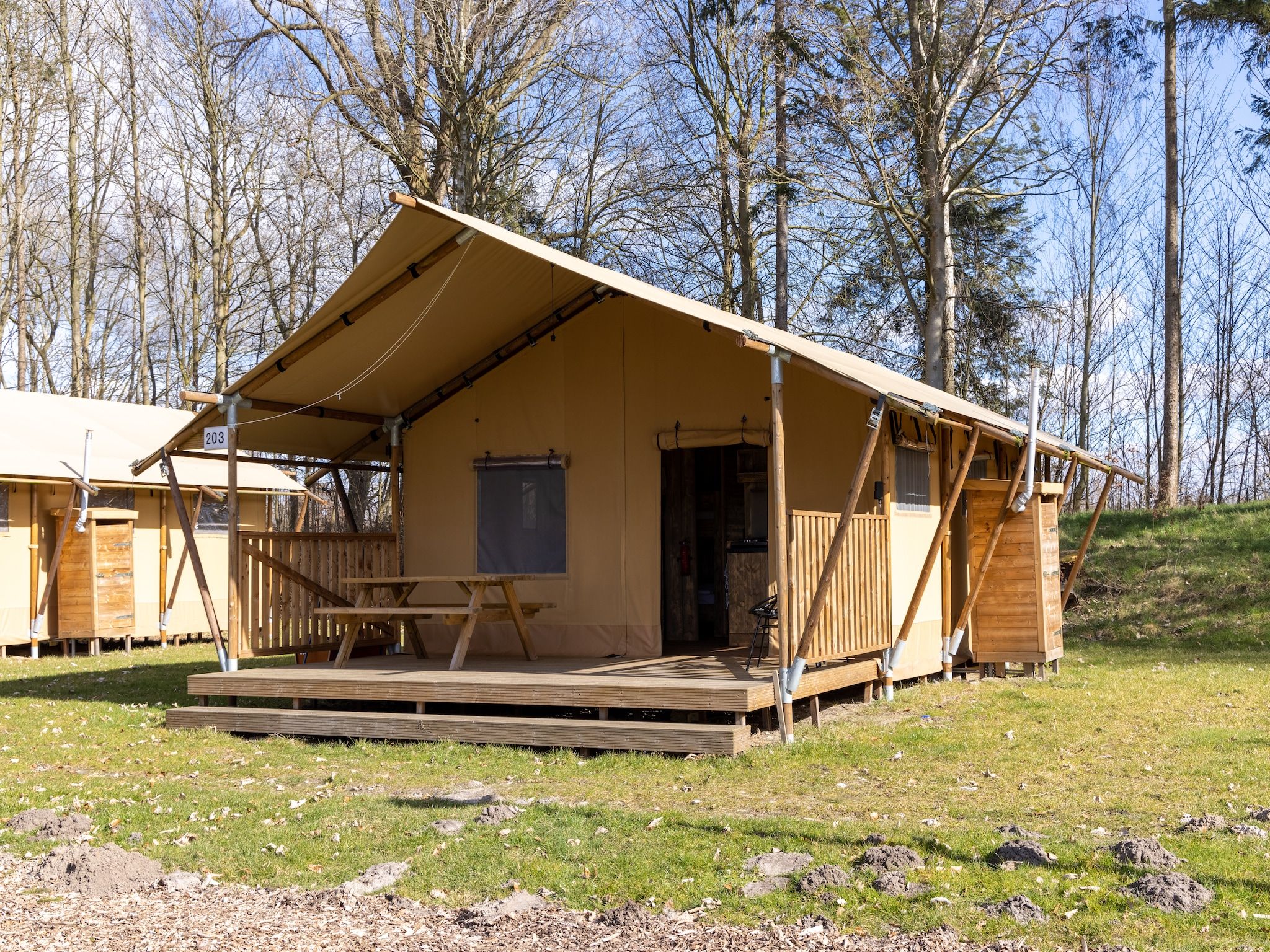 De buitenkant van Hunzepark 15 in Gasselternijveen