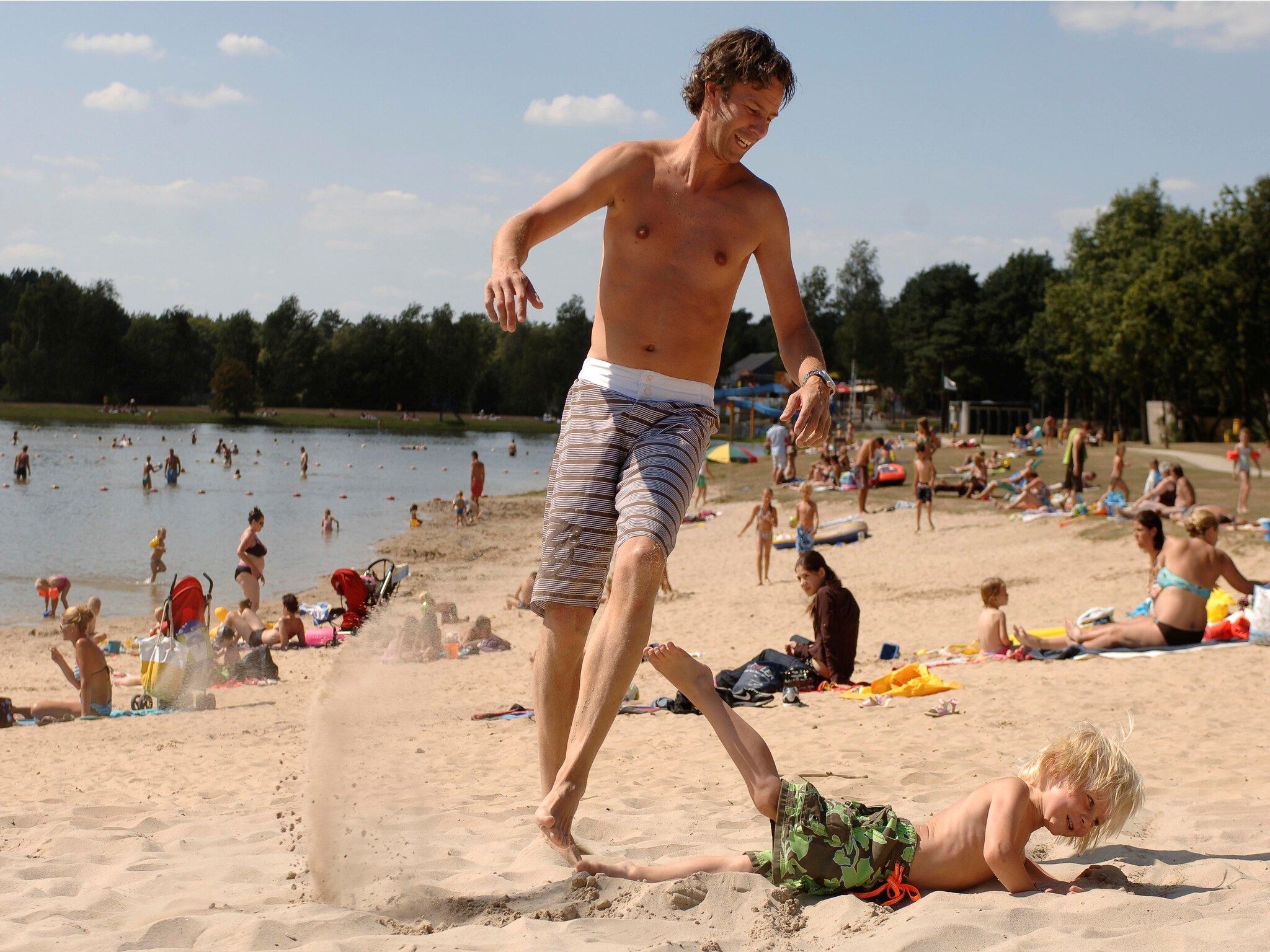 Parkfaciliteiten bij Bospark 't Wolfsven 12 in Mierlo