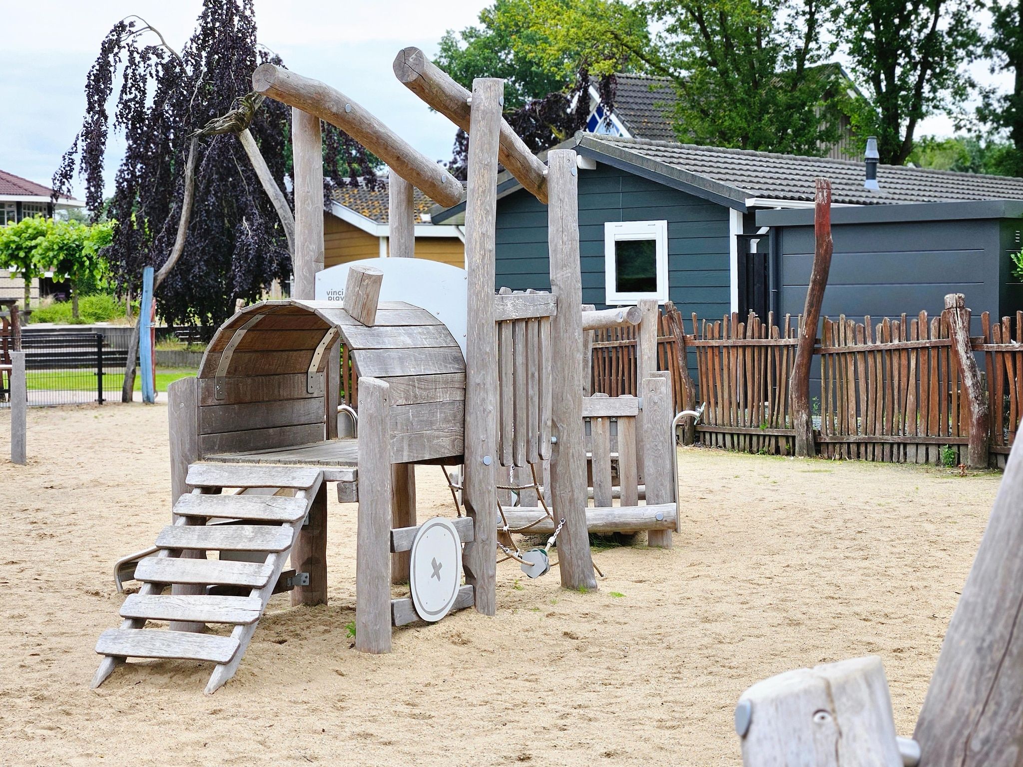 Parkfaciliteiten bij Chalet Kieftveen 2-4pax nr 571 met Jacuzzi in Voorthuizen