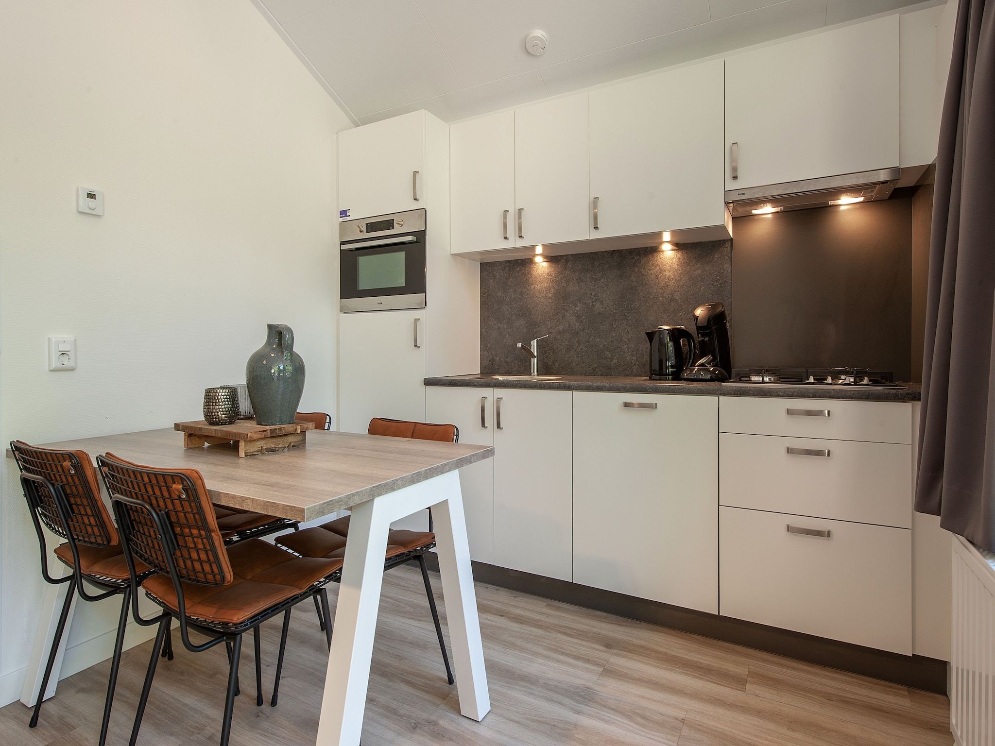 De keuken van Bospark de Schaapskooi 9 in Wissel/Epe