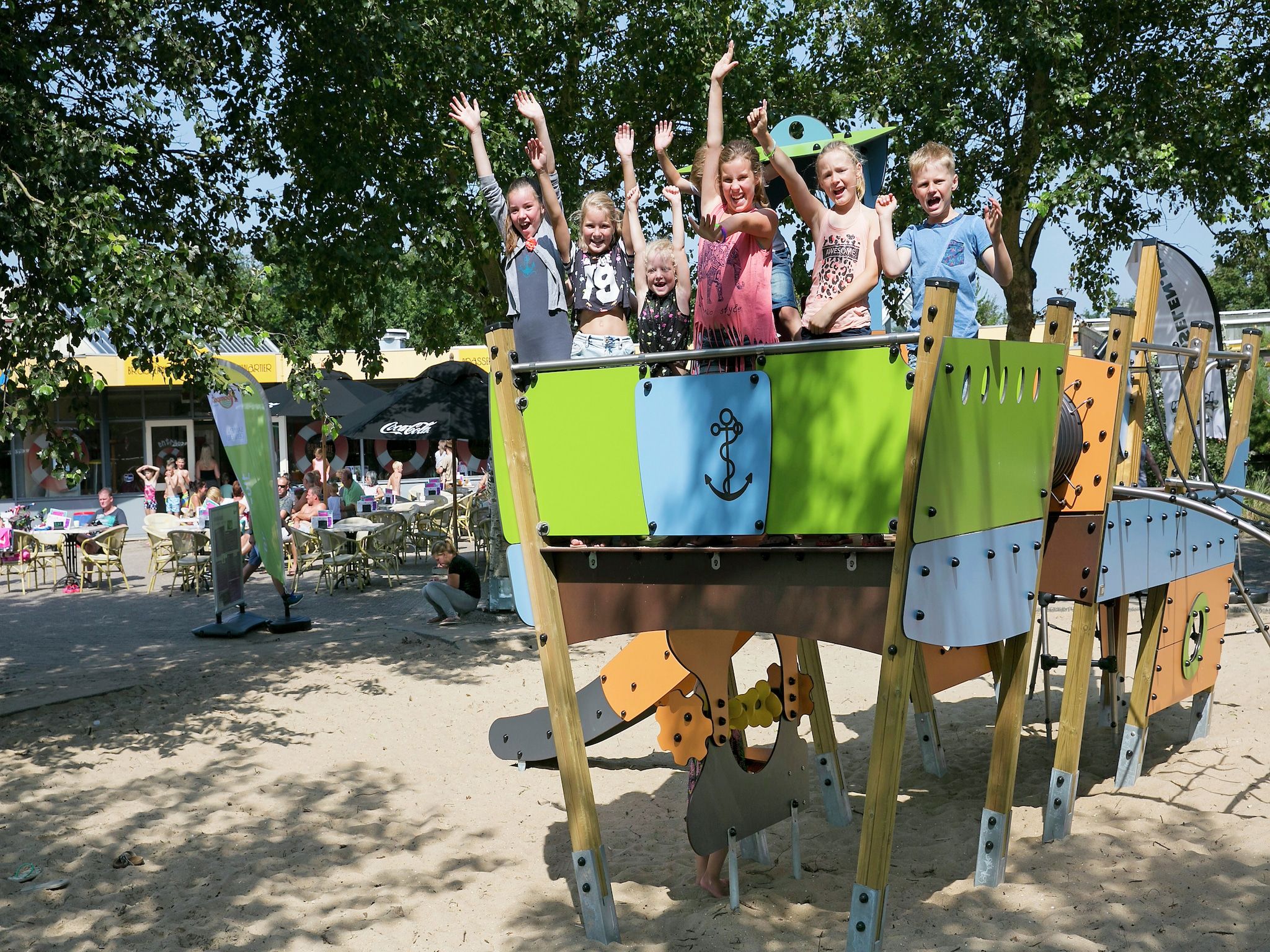Parkfaciliteiten bij Vakantiepark Hof Domburg 26 in Domburg