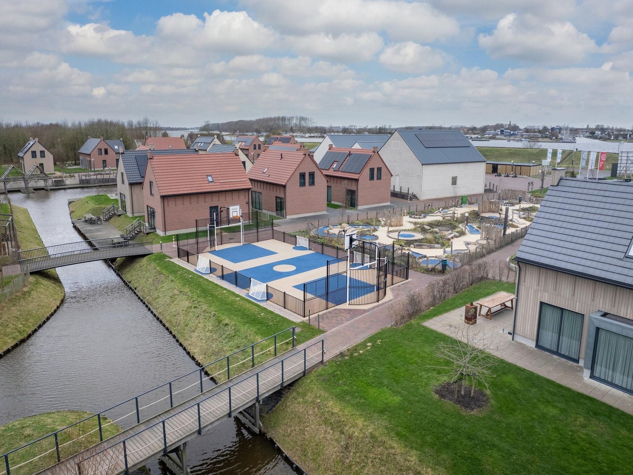 De omgeving van Park Veerse Kreek 8 in Wolphaartsdijk