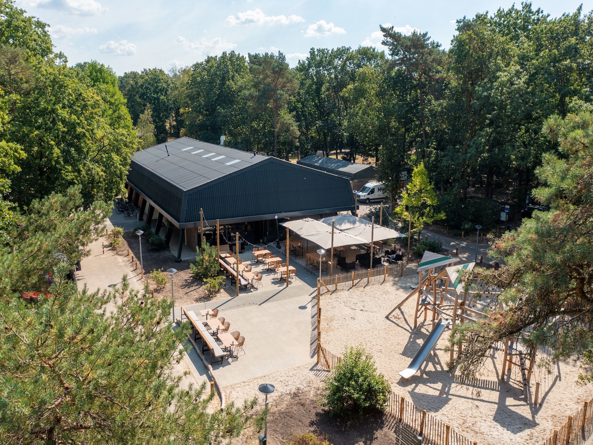 Parkfaciliteiten bij Park De Peel 2 in Vlierden