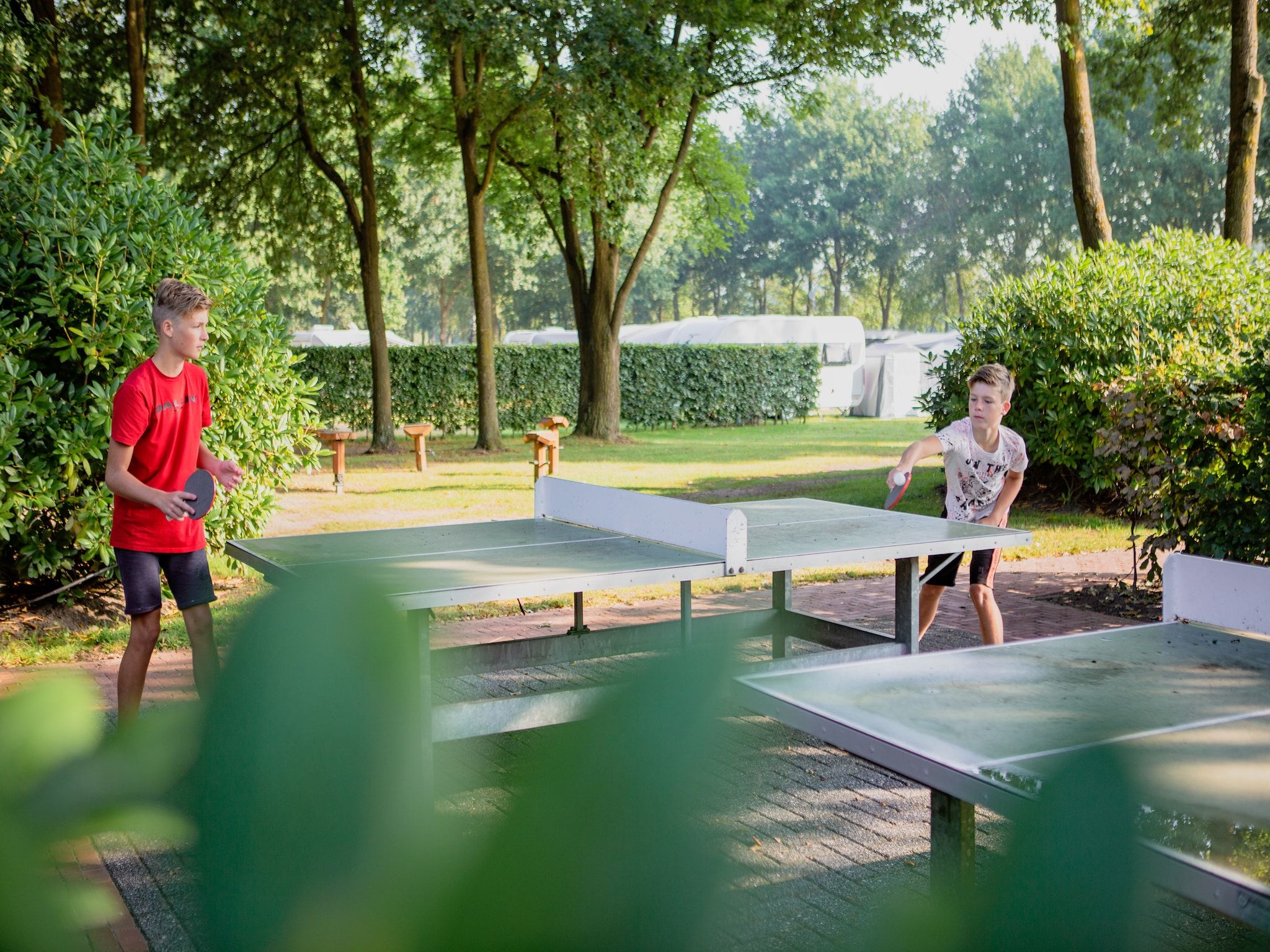 Parkfaciliteiten bij Vakantiepark Latour 2 in Oirschot