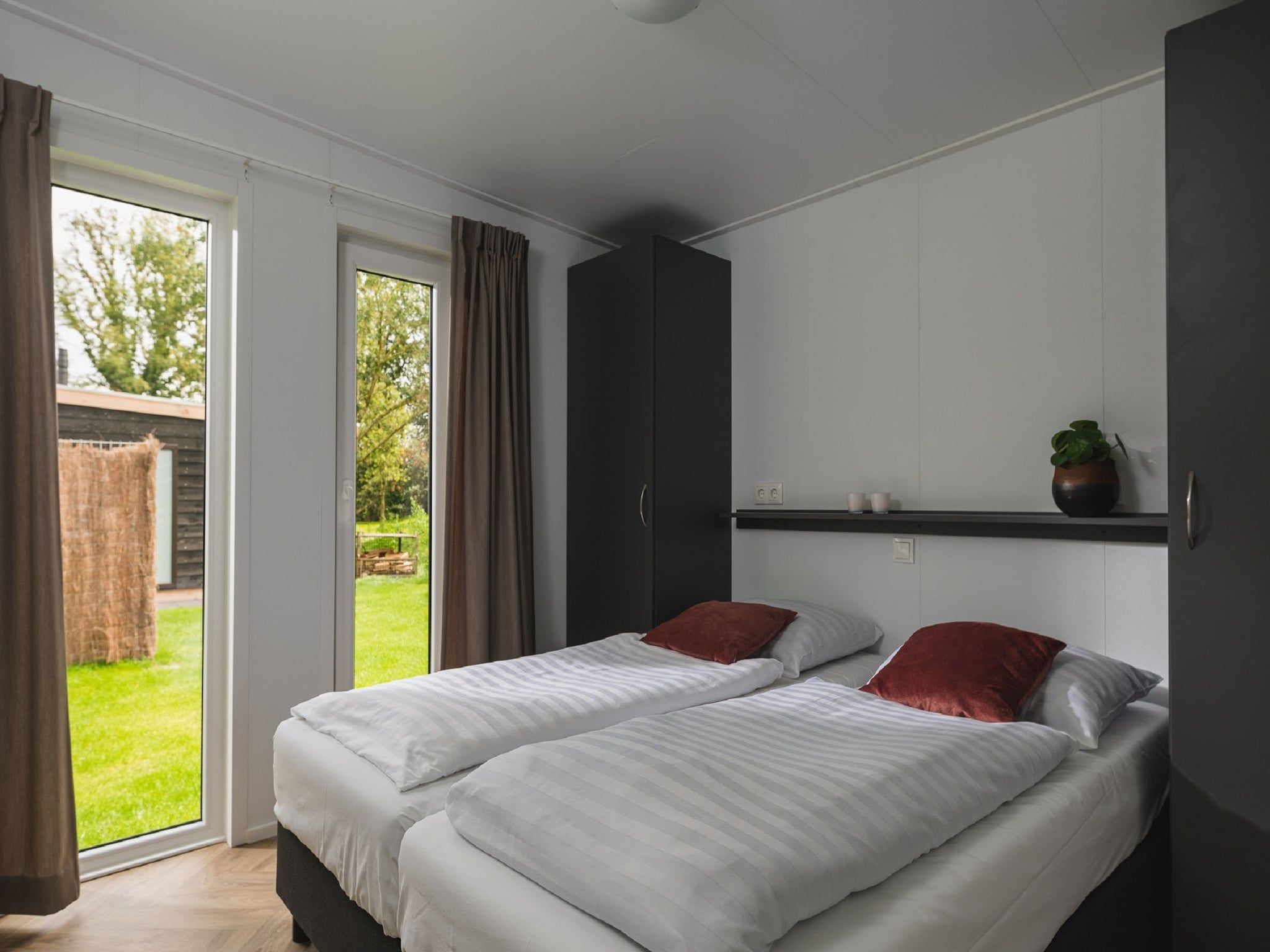 Een slaapkamer van Buitenplaats Holten 16 in Rijssen