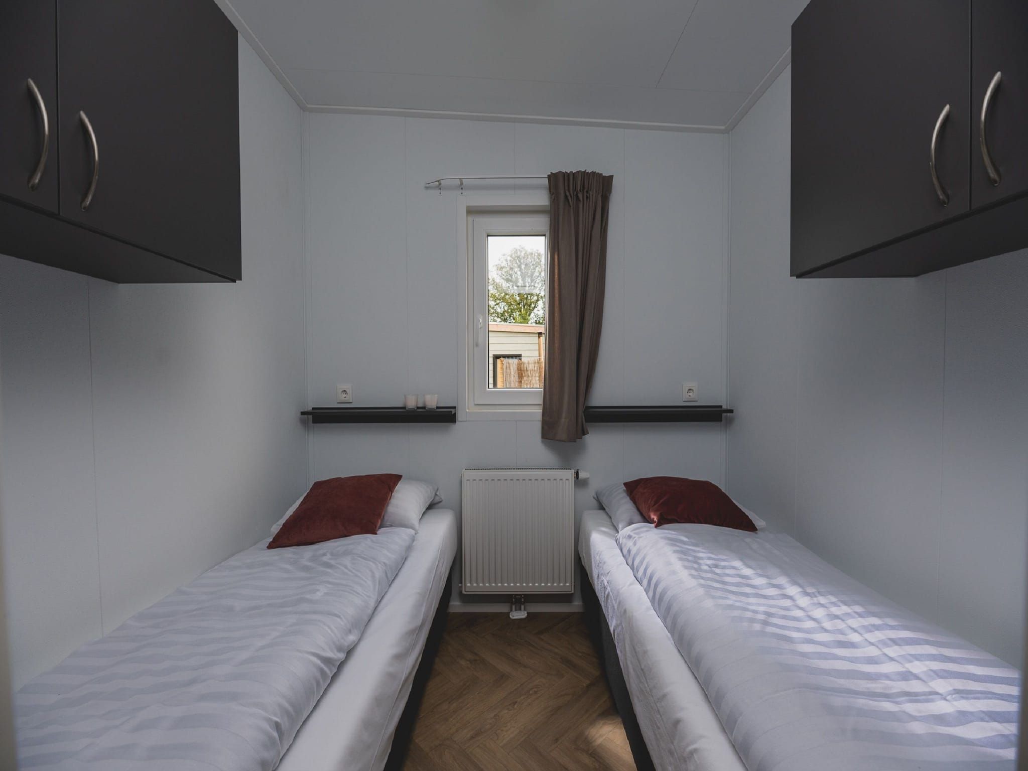 Een slaapkamer van Buitenplaats Holten 16 in Rijssen