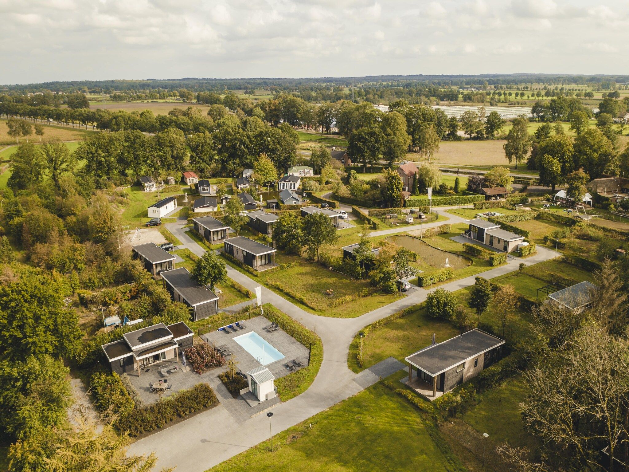 Parkfaciliteiten bij Buitenplaats Holten 17 in Rijssen