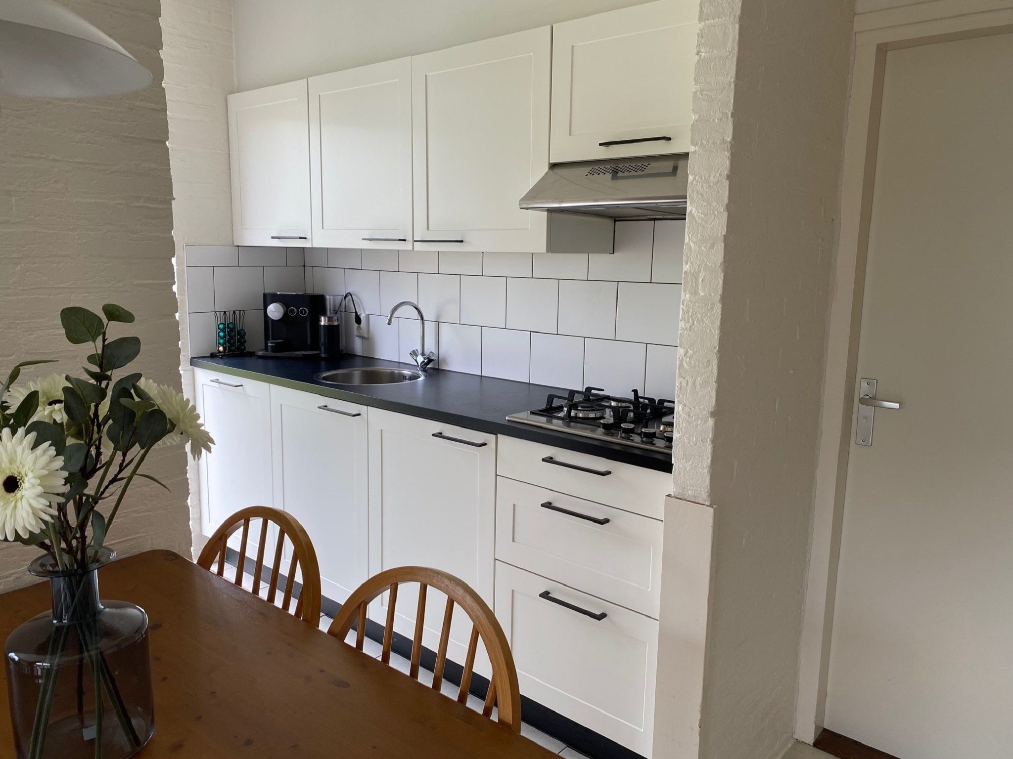 De keuken van Calm Breeze in Noordwijkerhout
