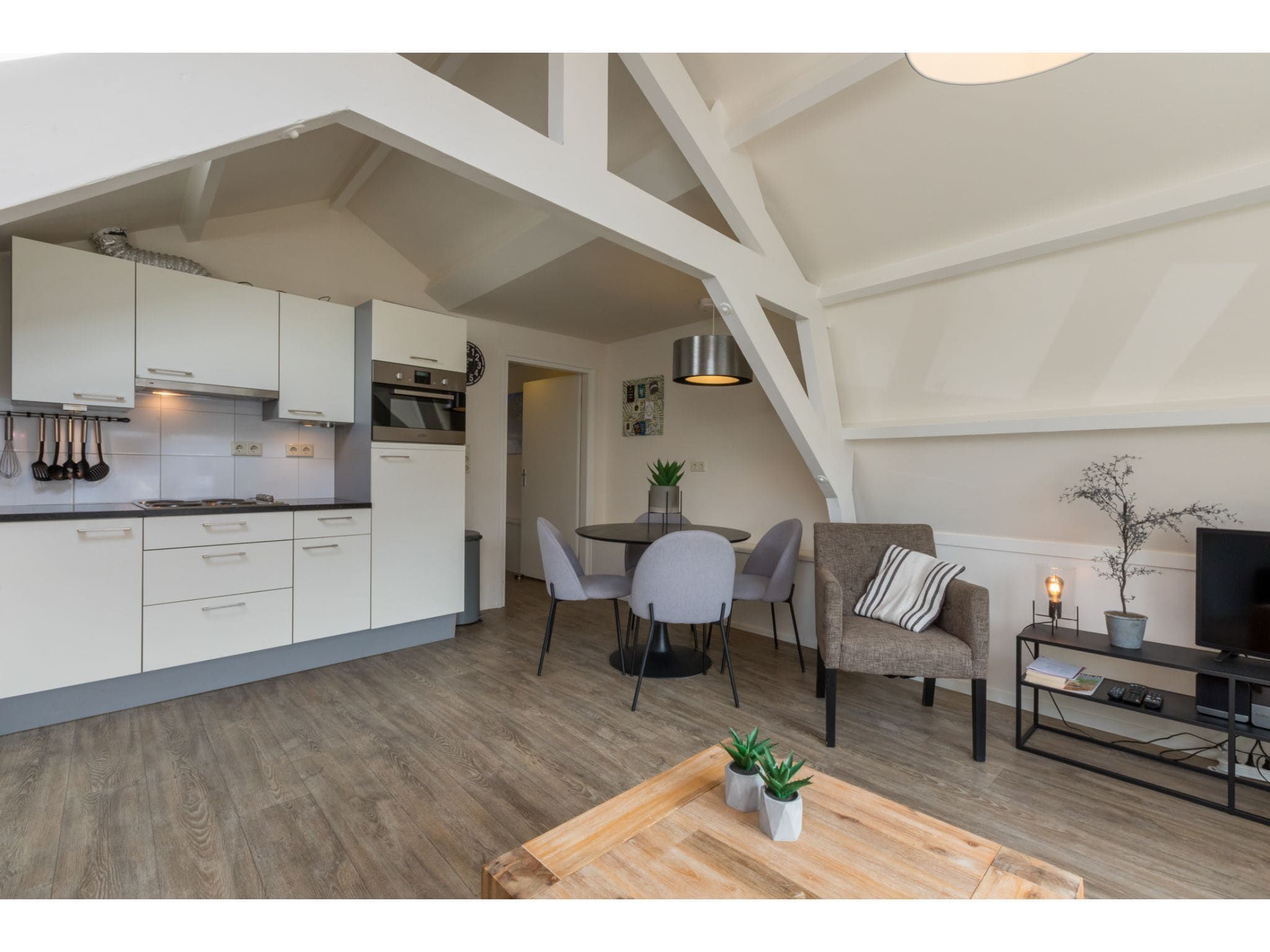 De keuken van Zuidstraat 103 in Westkapelle