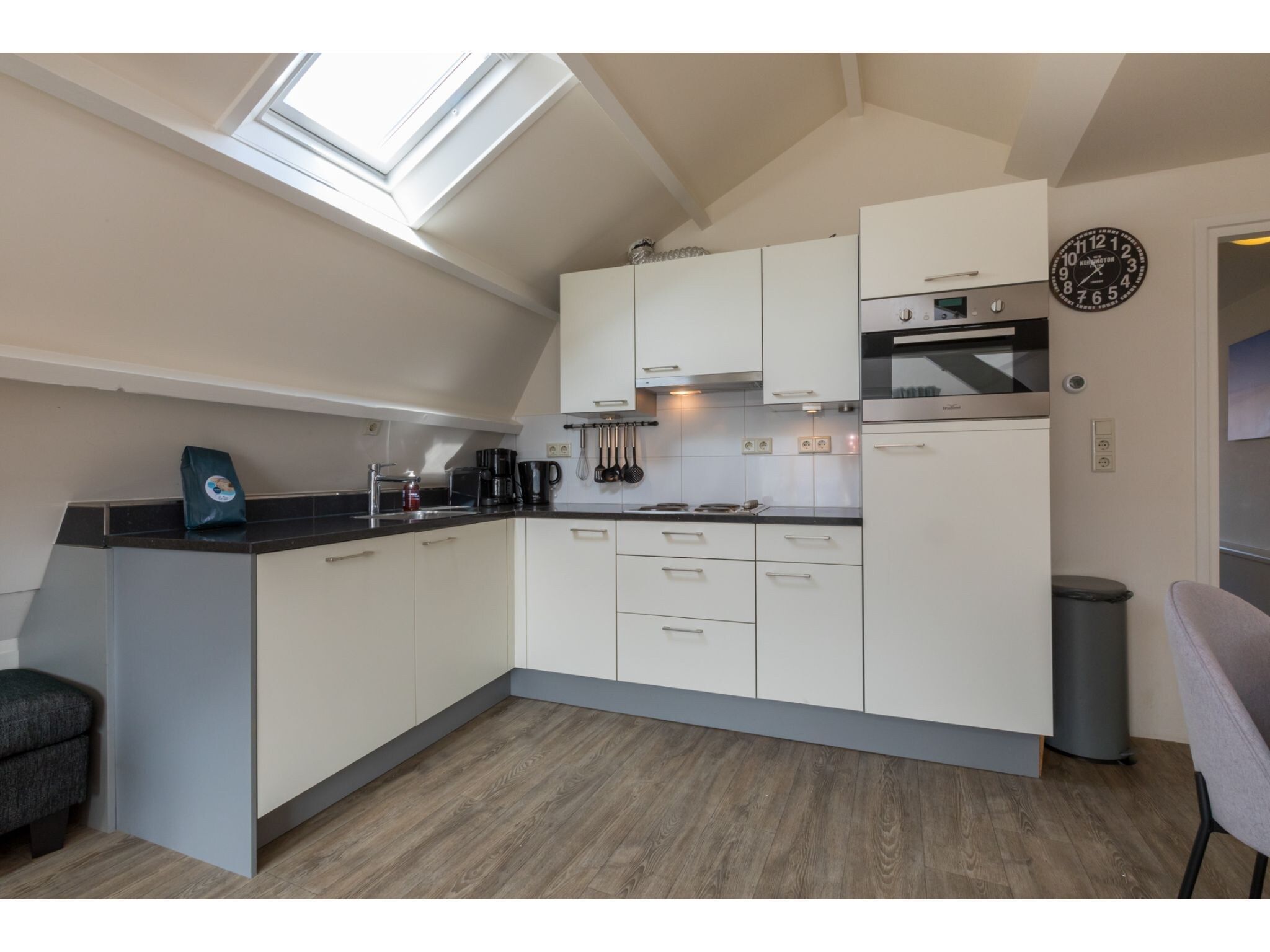 De keuken van Zuidstraat 103 in Westkapelle