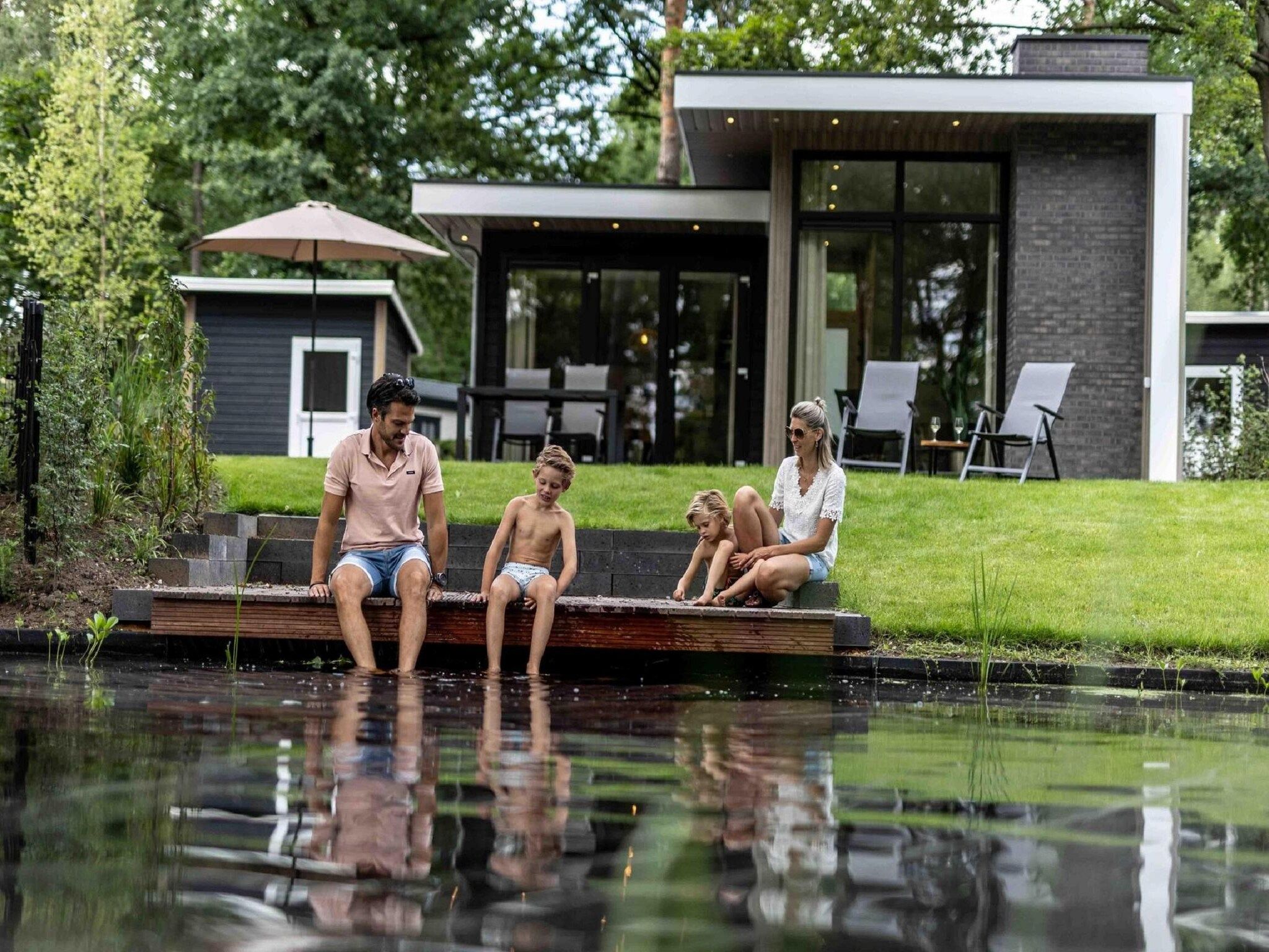Parkfaciliteiten bij Vakantiepark De Rimboe & De Woeste Hoogte 24 in Hoenderloo