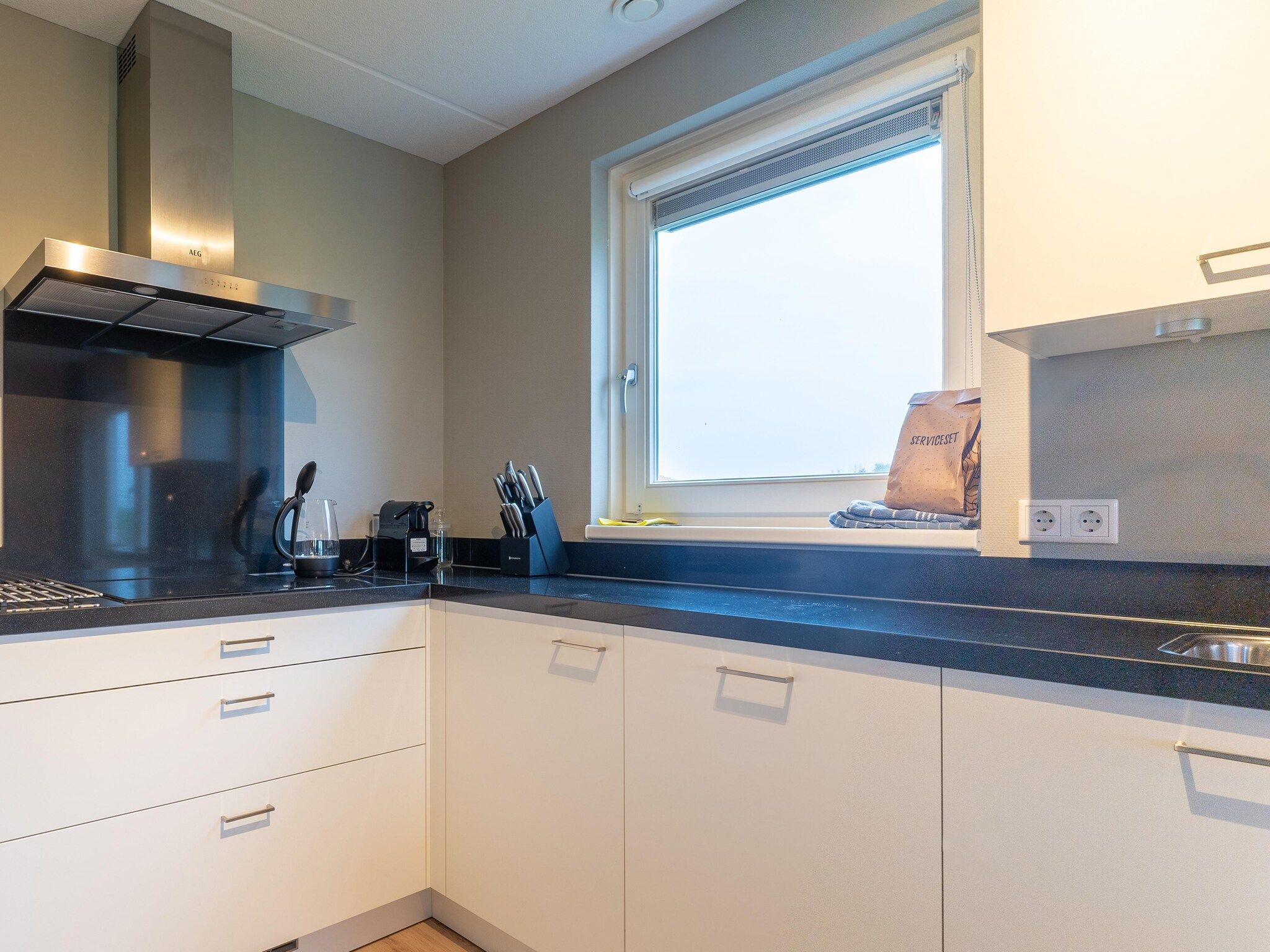 De keuken van De Wulp Huis Nr 50 in Scherpenisse