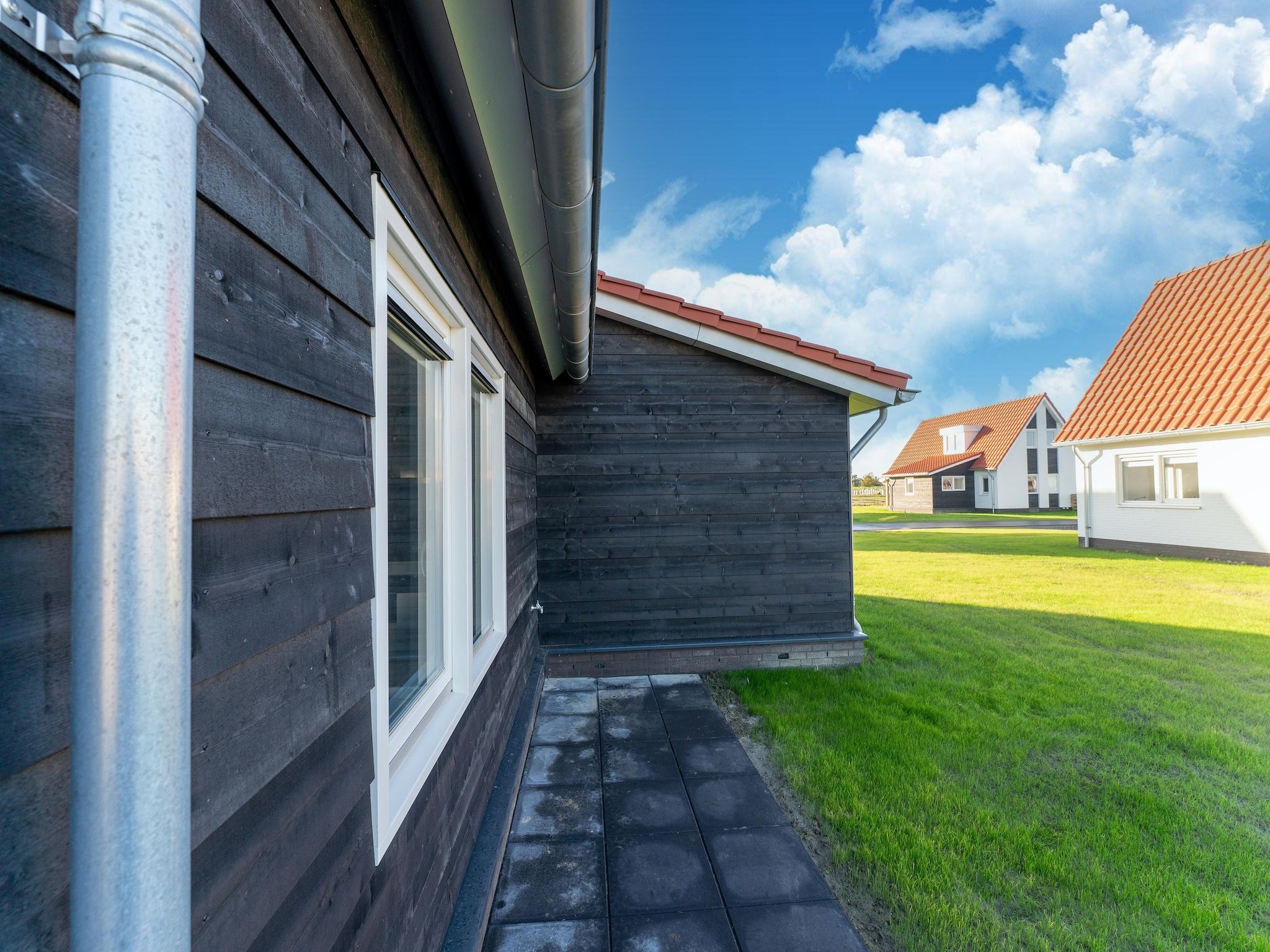 De tuin van De Merel Huis  Nr 44 in Scherpenisse