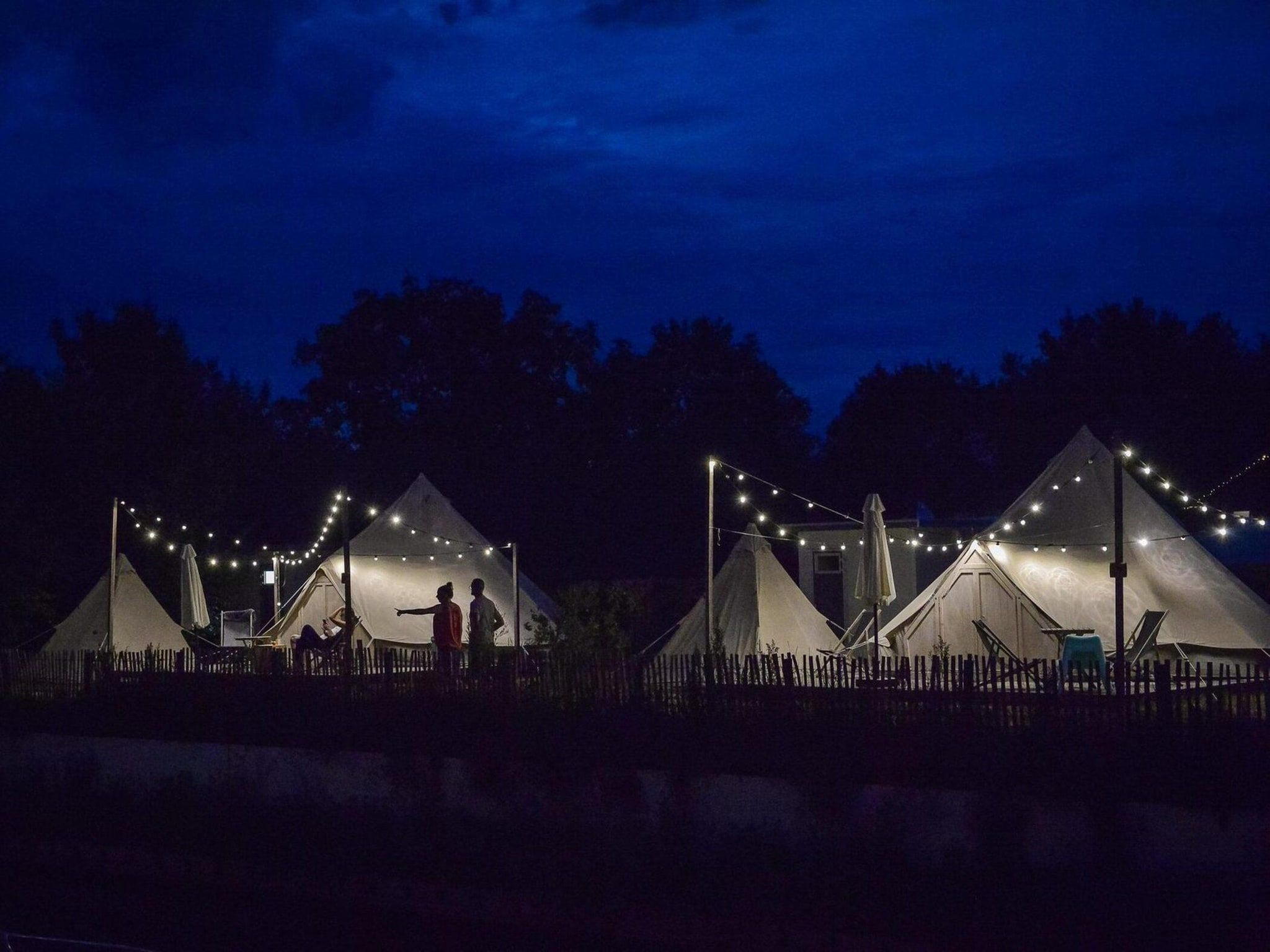 De buitenkant van Vakantiepark Mölke 33 in Zuna