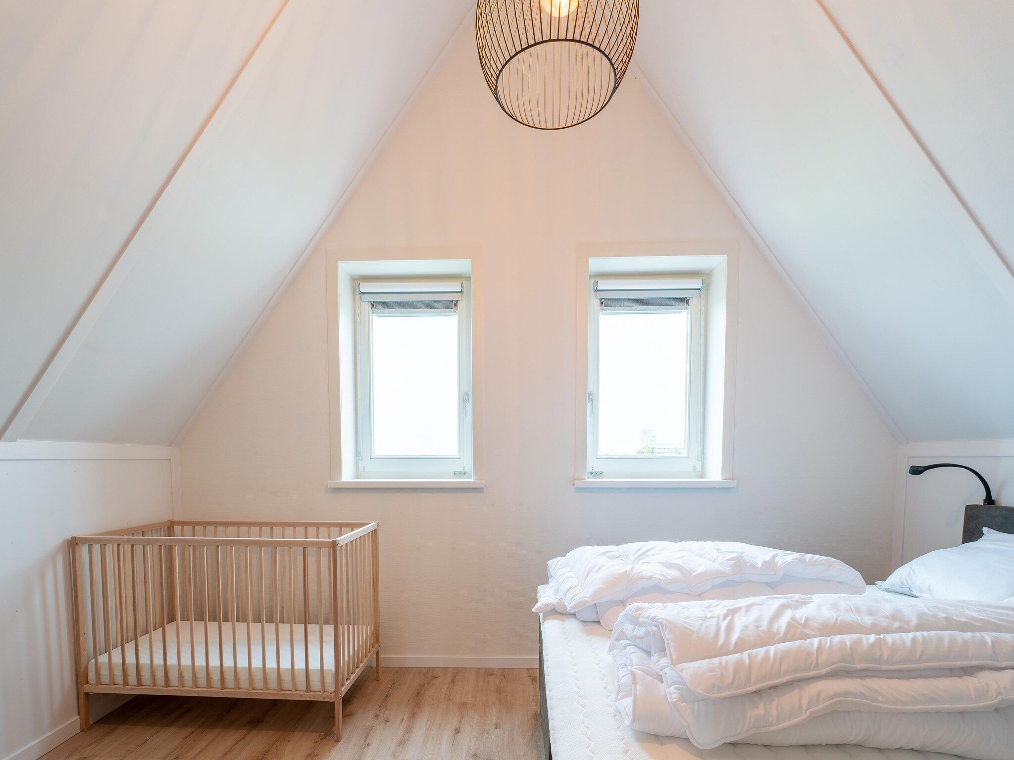 Een slaapkamer van De Albatros Huis Nr 49 in Scherpenisse