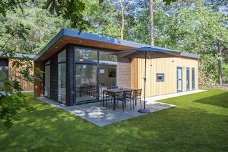 Lodge in Bospark bij natuurgebied in Mierlo