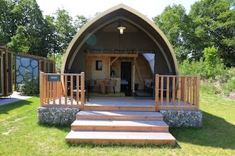 Prachtige tentlodge in Dalerveen in Dalerveen