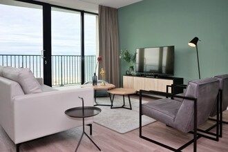 Appartement met uitzicht op zee en balkon in Breskens