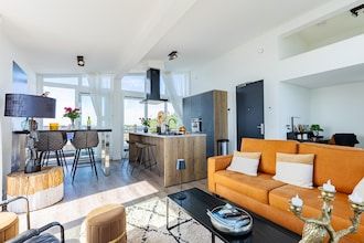 Penthouse met uitzicht op het strand in Sint-Annaland
