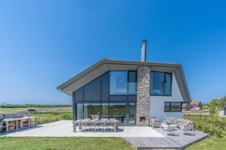 Moderne, luxe en duurzame natuurvilla in De Waal
