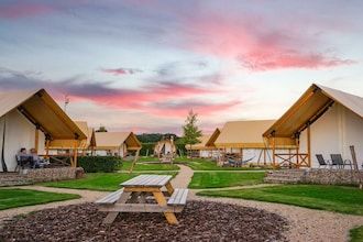Glampingtent Luxe 6 in Berg En Terblijt