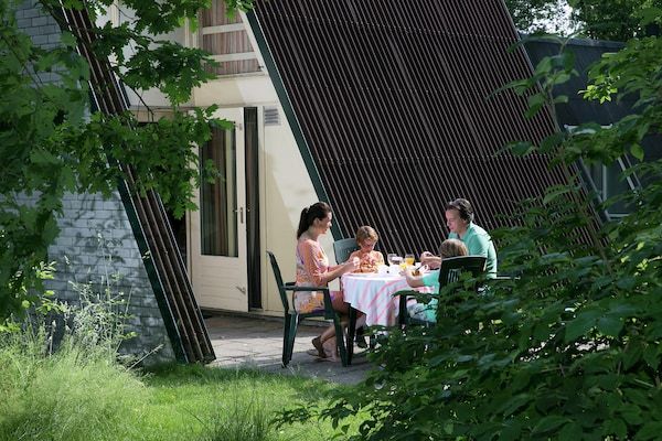 Buitenkant - Bosrandvilla met sauna in Hoenderloo (5)