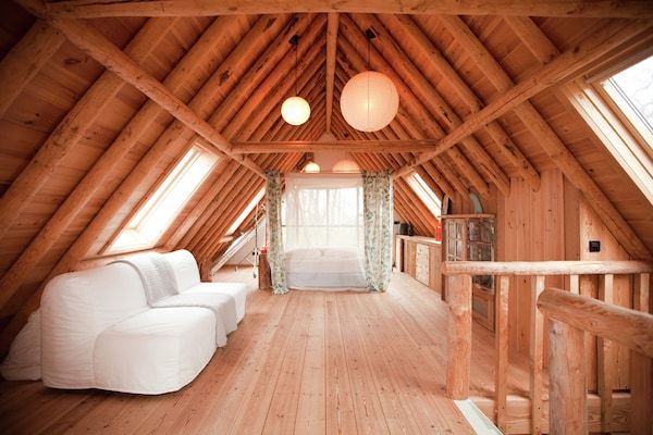 Slaapkamer - Vakantiehuis in Bergen bij bos in Bergen (4)